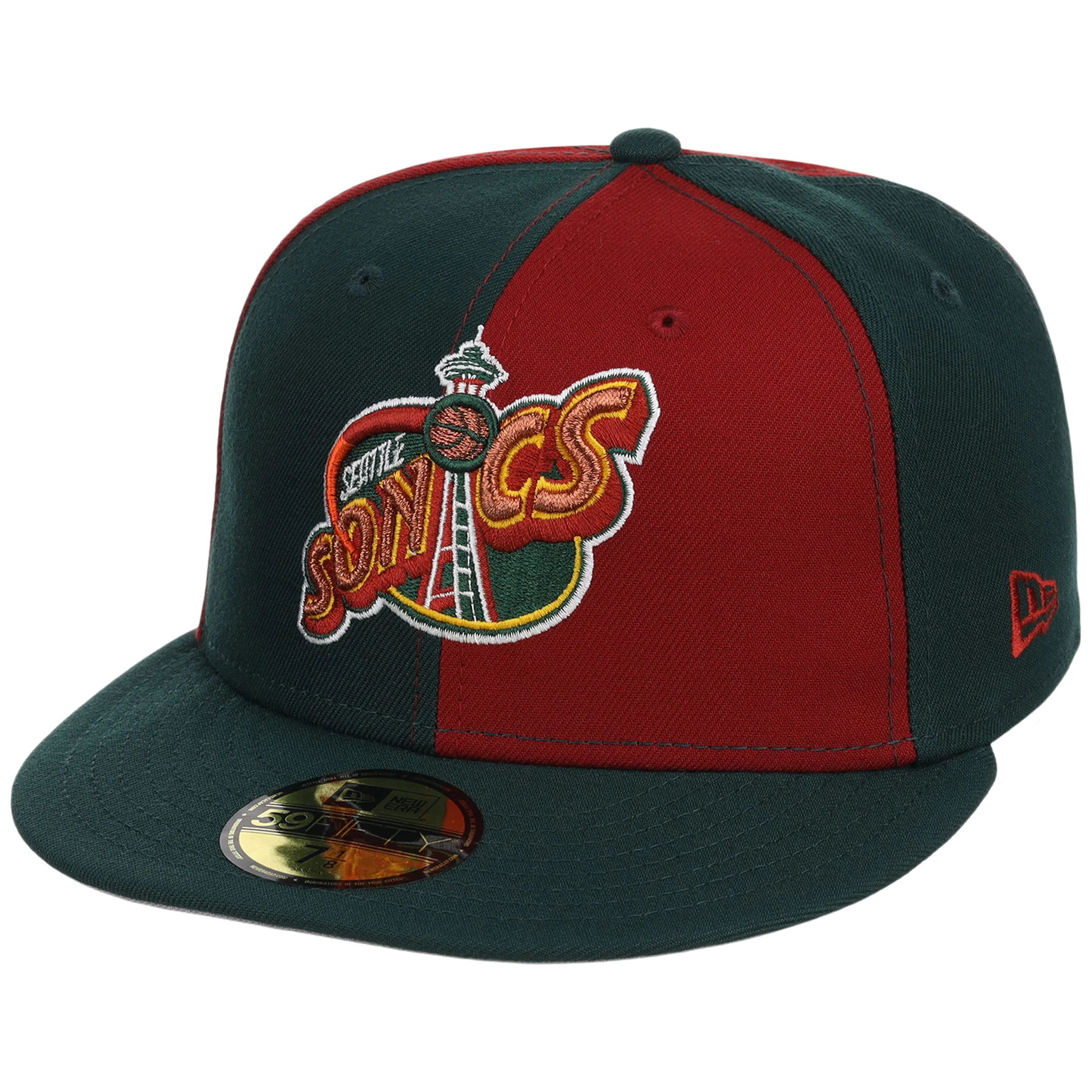 Seattle Supersonics NBA Pinwheel Rewind New Era 59FIFTY 4 Seattle Supersonics NBA Pinwheel Rewind New Era 59FIFTY
