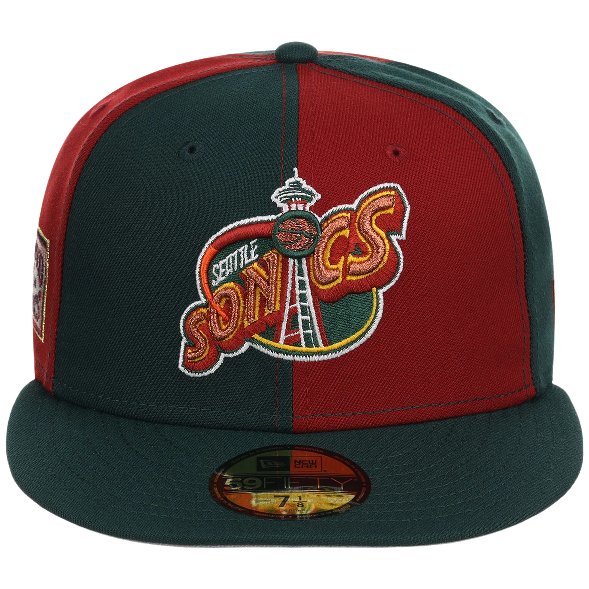 Seattle Supersonics NBA Pinwheel Rewind New Era 59FIFTY 5 Seattle Supersonics NBA Pinwheel Rewind New Era 59FIFTY