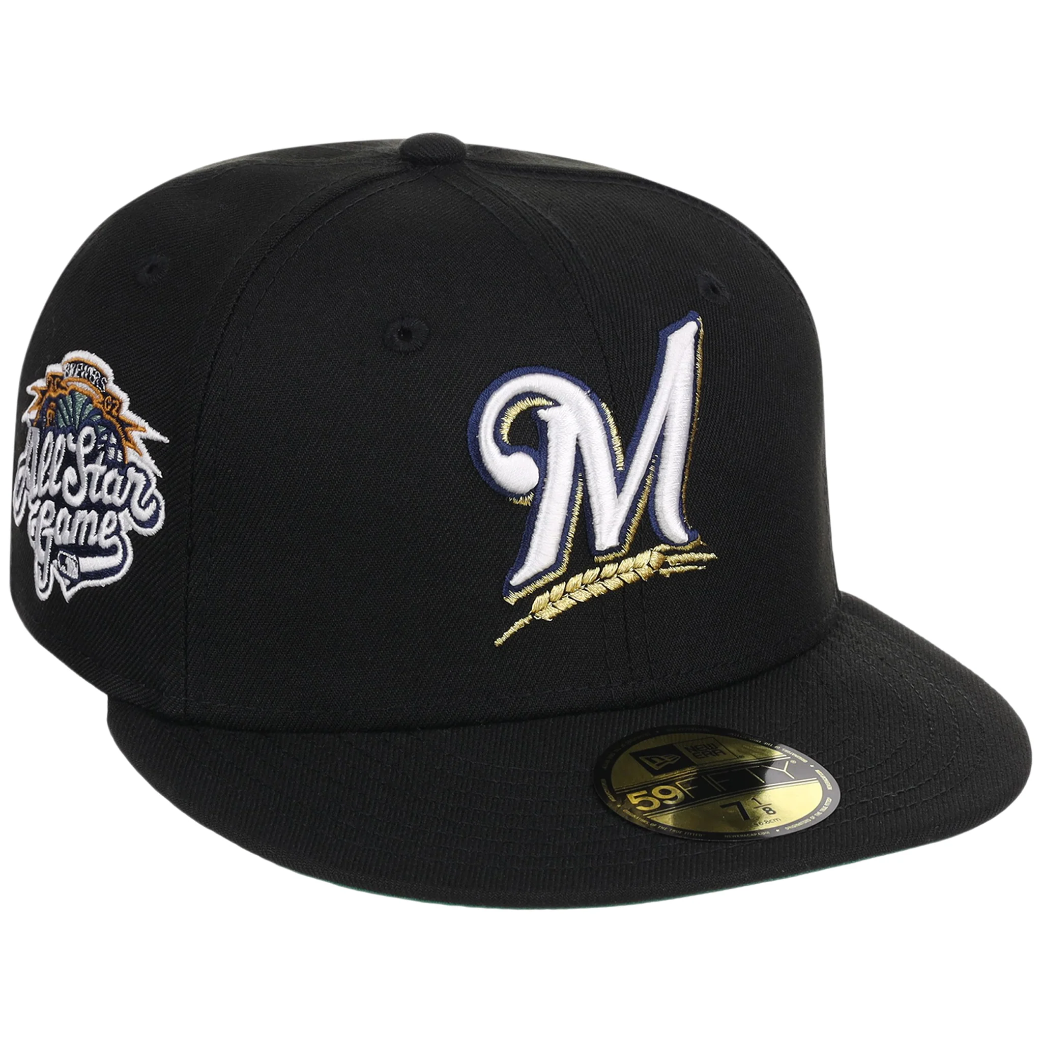 Milwaukee Brewers MLB Black Dome New Era 59FIFTY