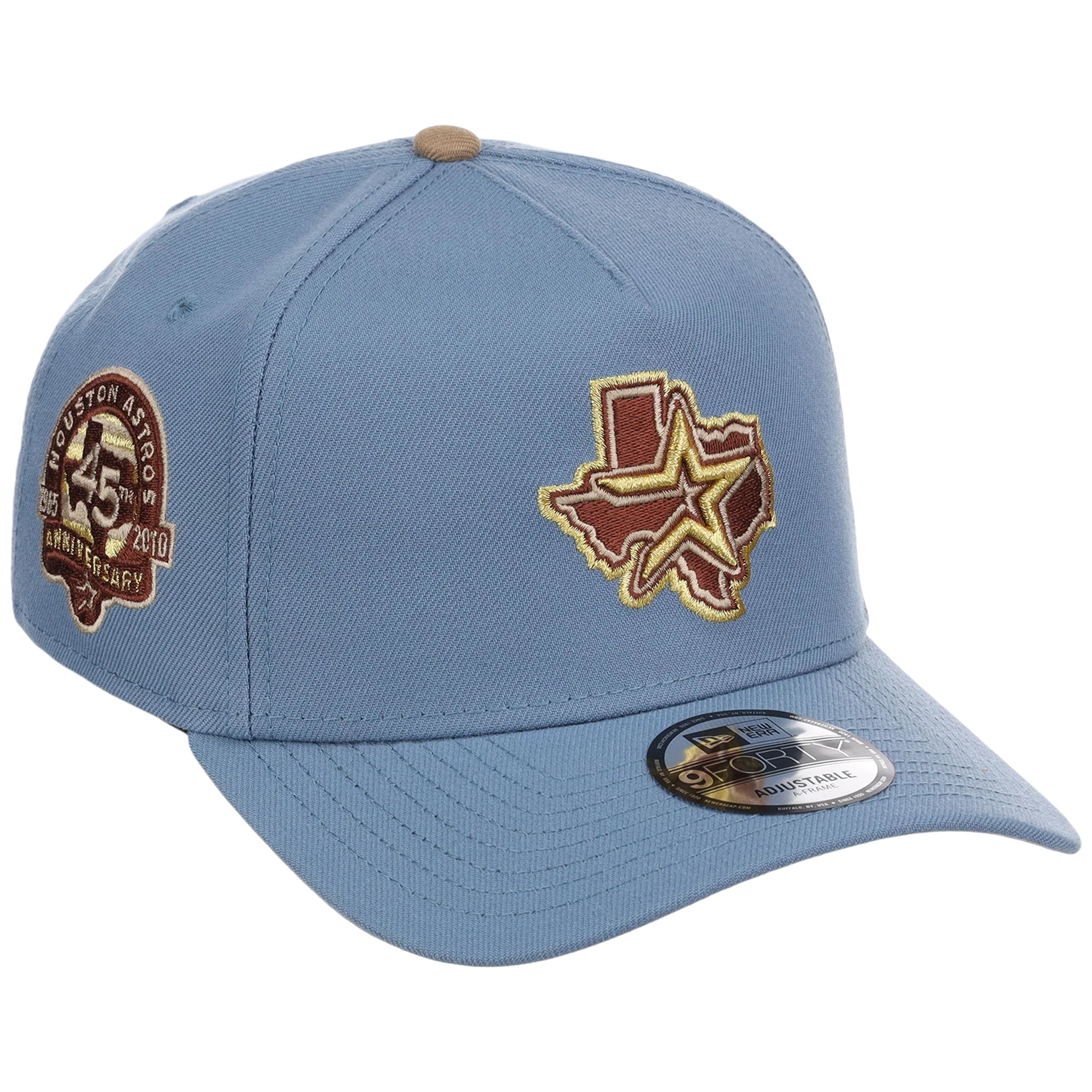 Houston Astros MLB Golden Fade New Era 9FORTY