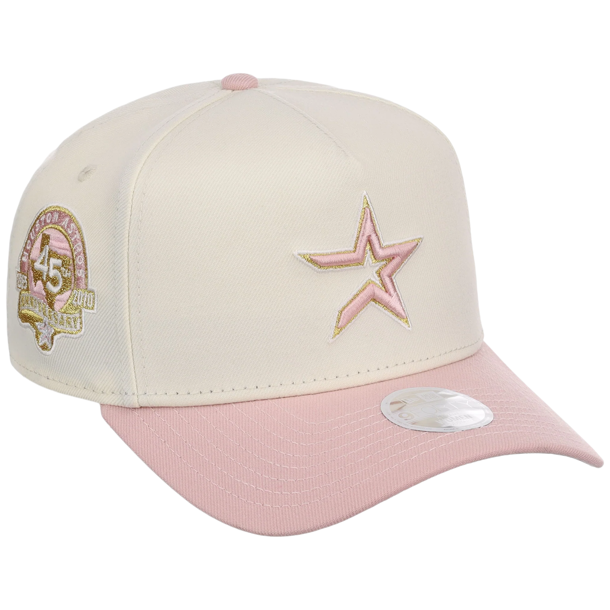 Houston Astros MLB 'Petal Dust' Women's New Era 9FORTY