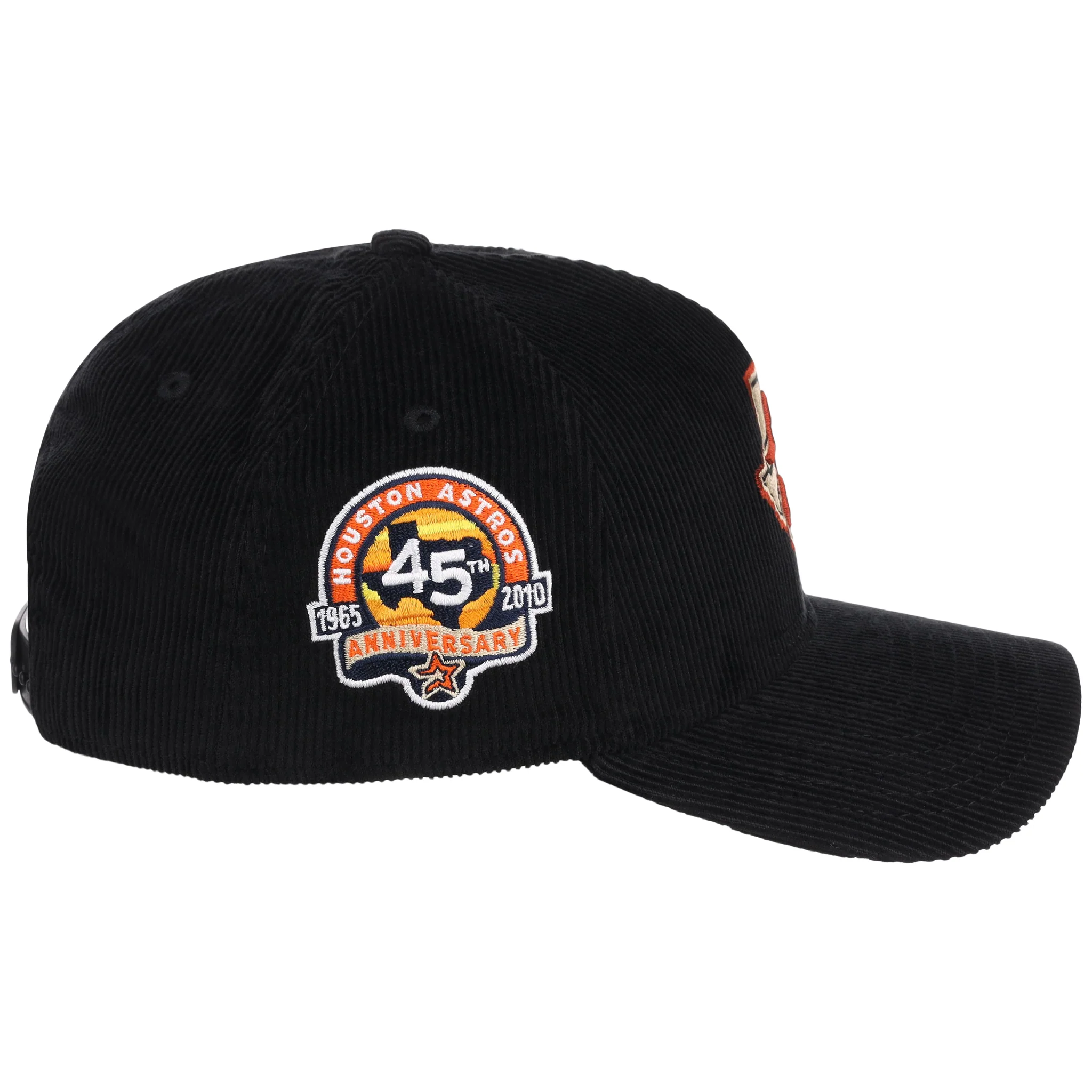 Houston Astros MLB Black Cord New Era 9FORTY 3 Houston Astros MLB Black Cord New Era 9FORTY
