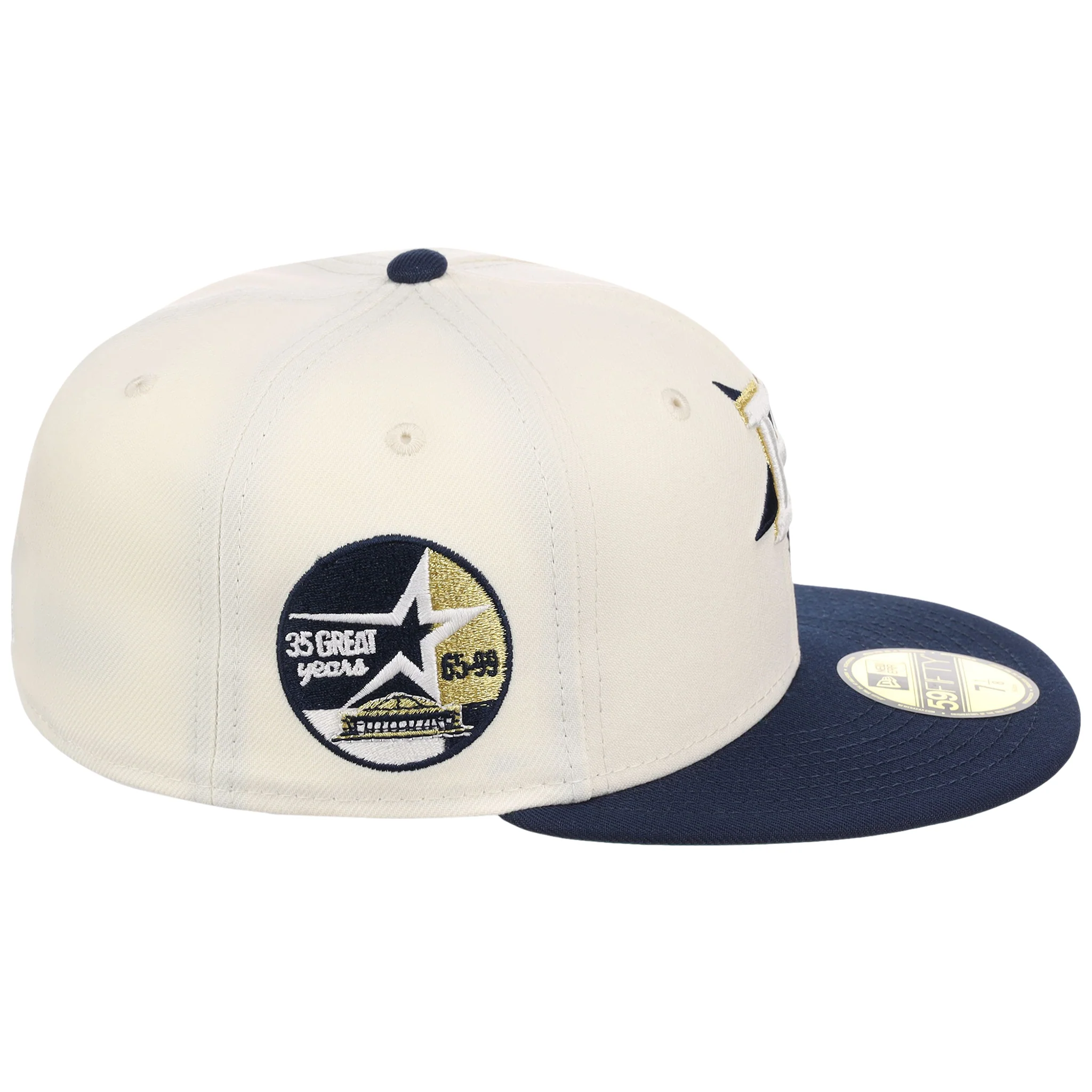 Houston Astros Flipmode New Era 59FIFTY - Chrome/Navy 3 Houston Astros Flipmode New Era 59FIFTY - Chrome/Navy