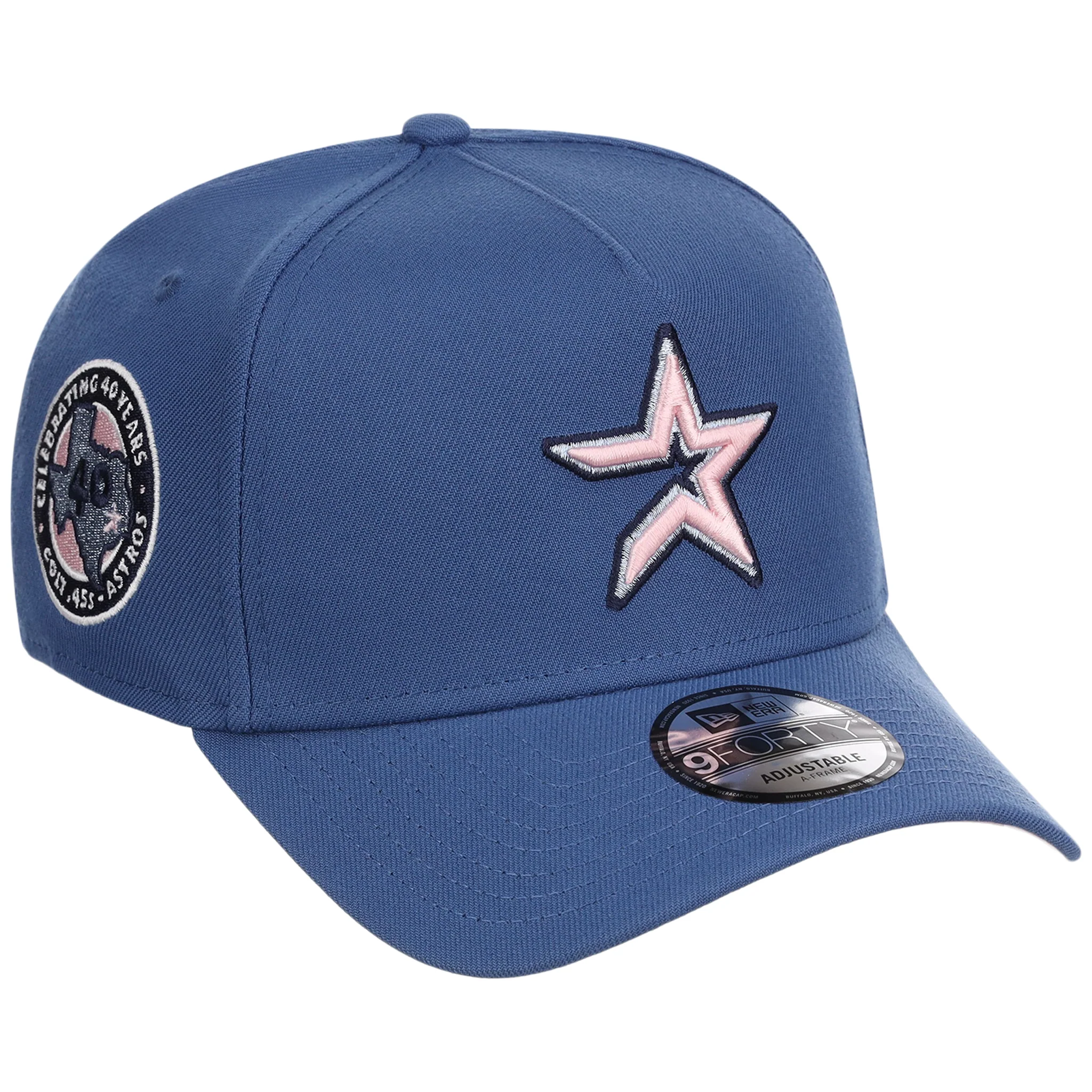Houston Astros MLB Pink Indigo New Era 9FORTY