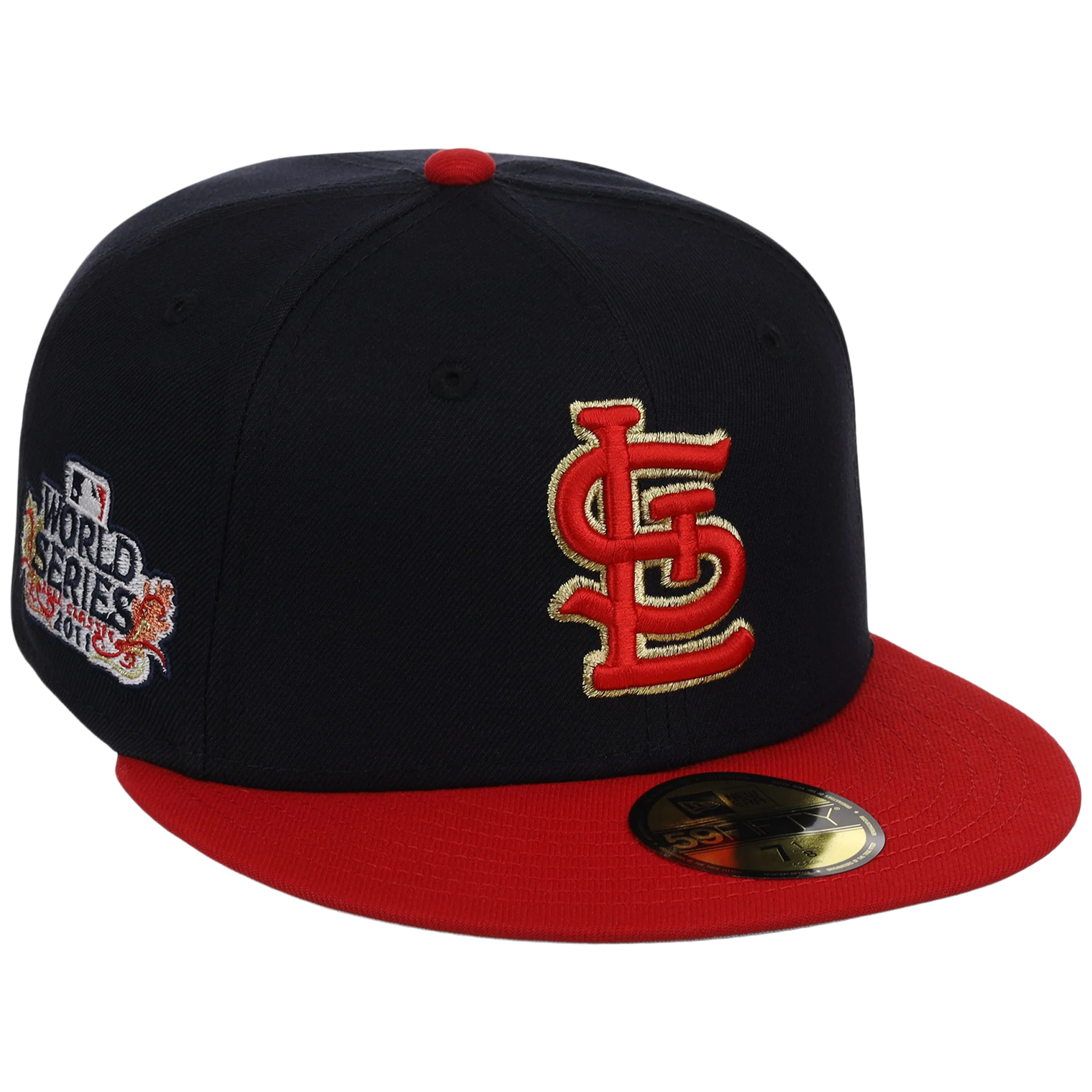 St. Louis Cardinals - St. Louis Crown the City 2.0 'The Lou' New Era 59FIFTY (Navy/Red)