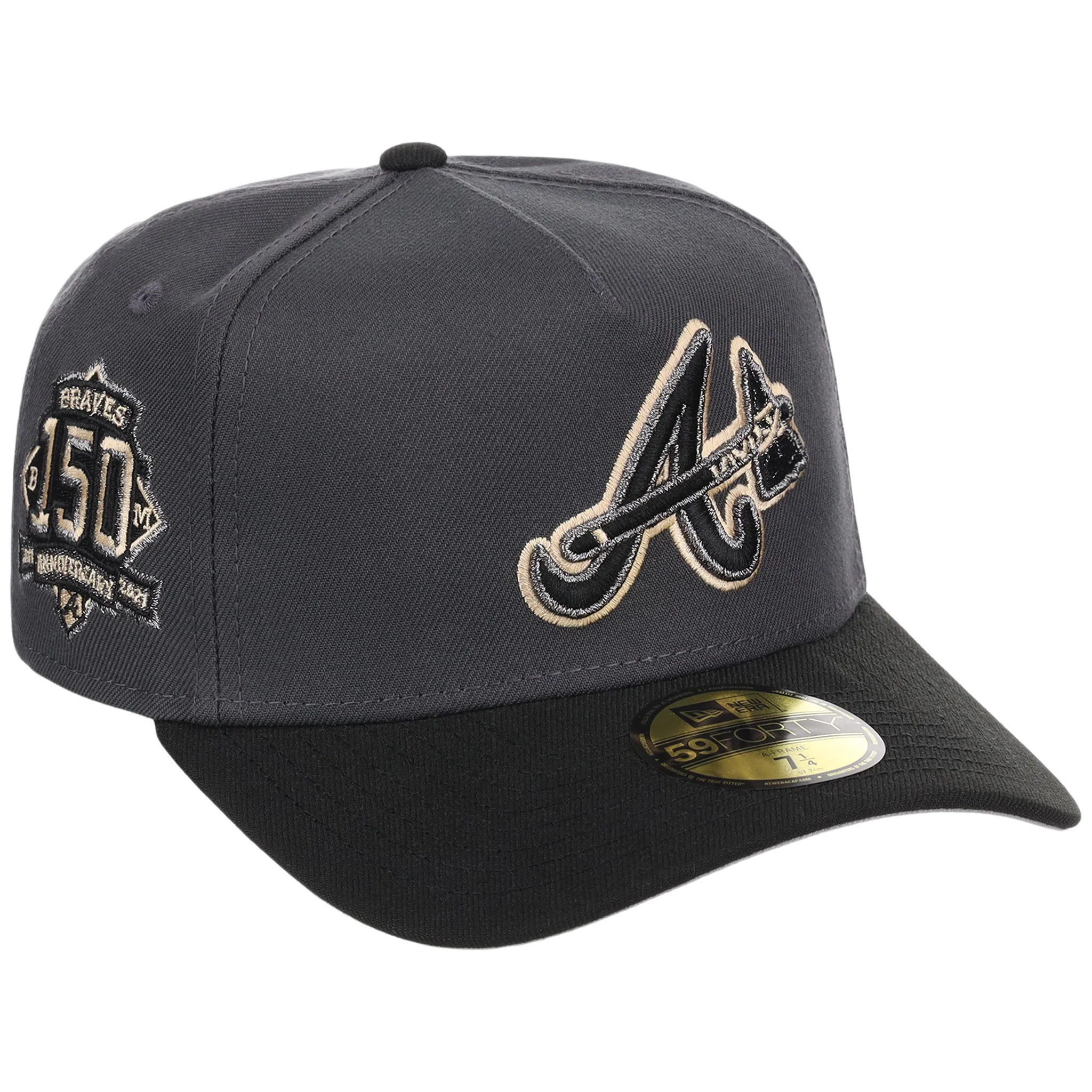Atlanta Braves MLB Graphite Balance New Era 59FORTY