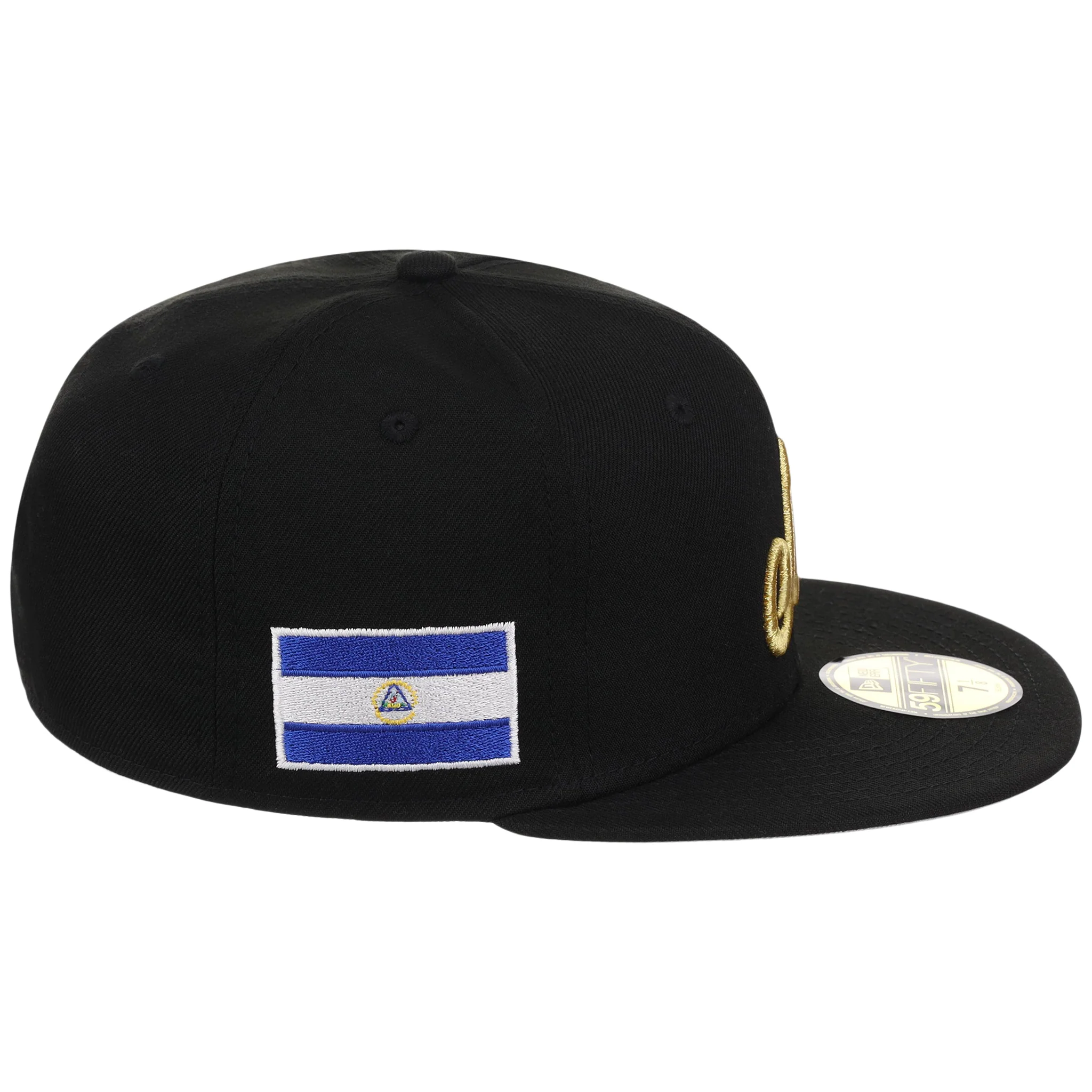 Nicaragua World Baseball Classic Touch of Gold New Era 59FIFTY 3 Nicaragua World Baseball Classic Touch of Gold New Era 59FIFTY