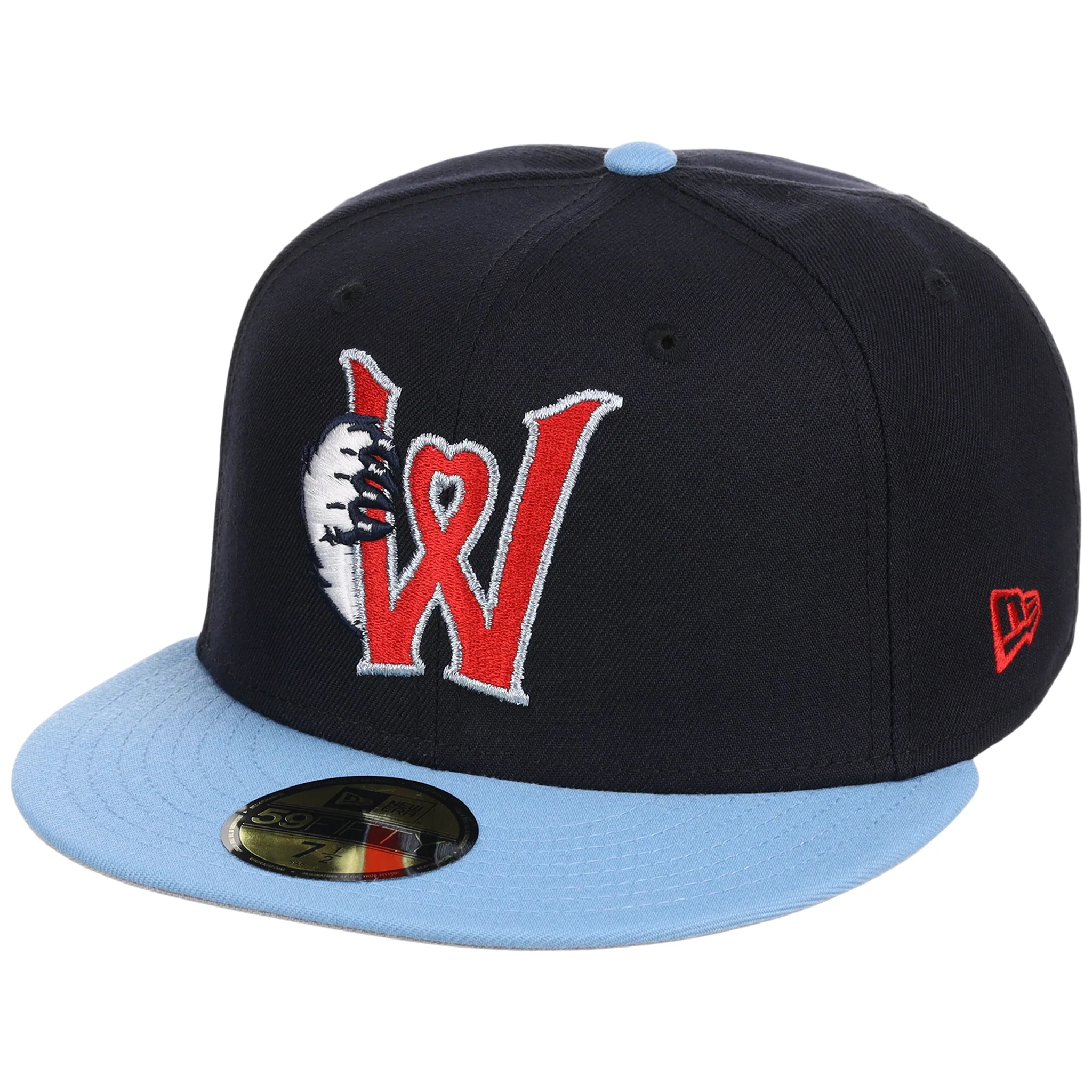 MINOR LEAGUE MONDAY - Worcester Red Sox 'Woo Sox' New Era 59FIFTY 4 MINOR LEAGUE MONDAY - Worcester Red Sox 'Woo Sox' New Era 59FIFTY
