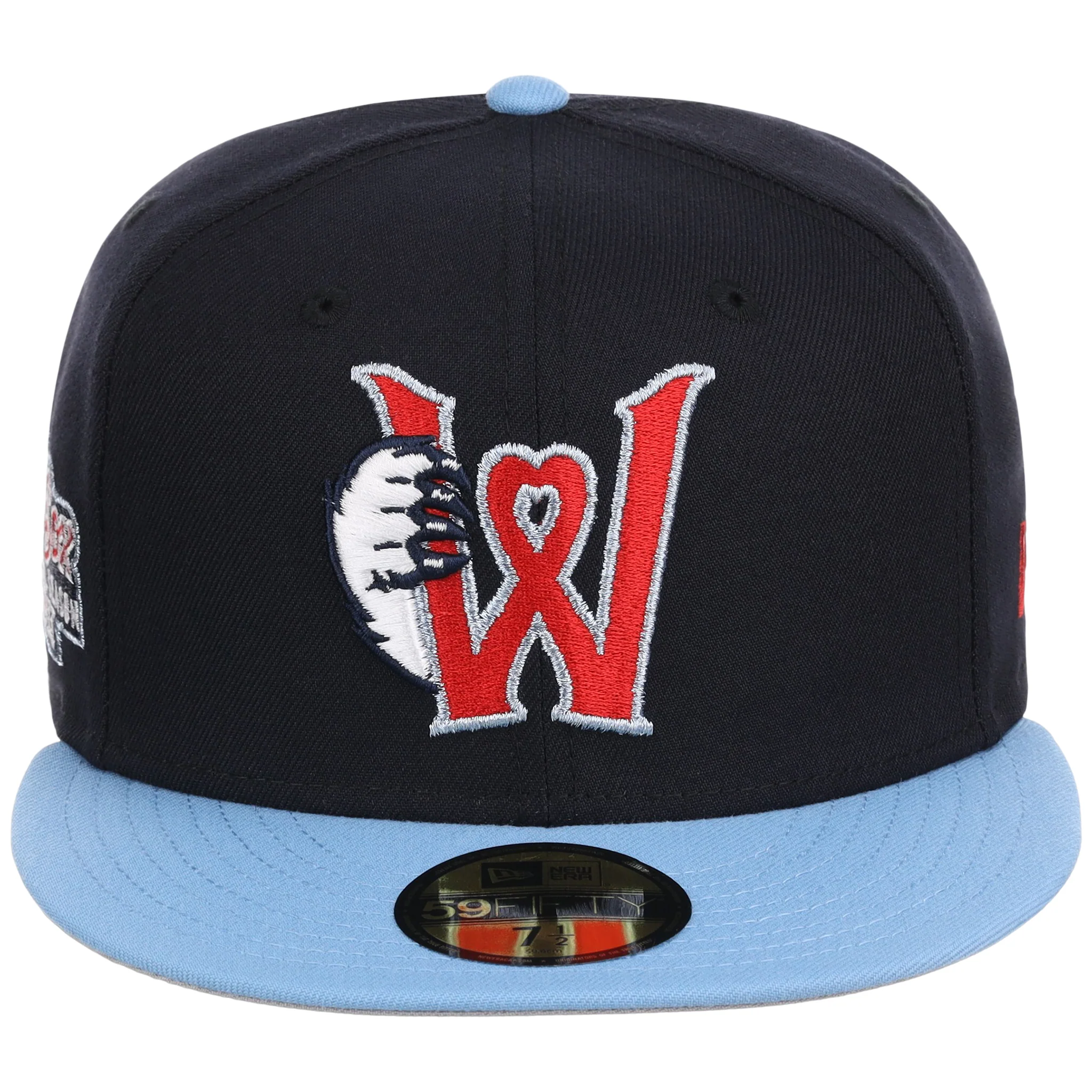 MINOR LEAGUE MONDAY - Worcester Red Sox 'Woo Sox' New Era 59FIFTY 5 MINOR LEAGUE MONDAY - Worcester Red Sox 'Woo Sox' New Era 59FIFTY