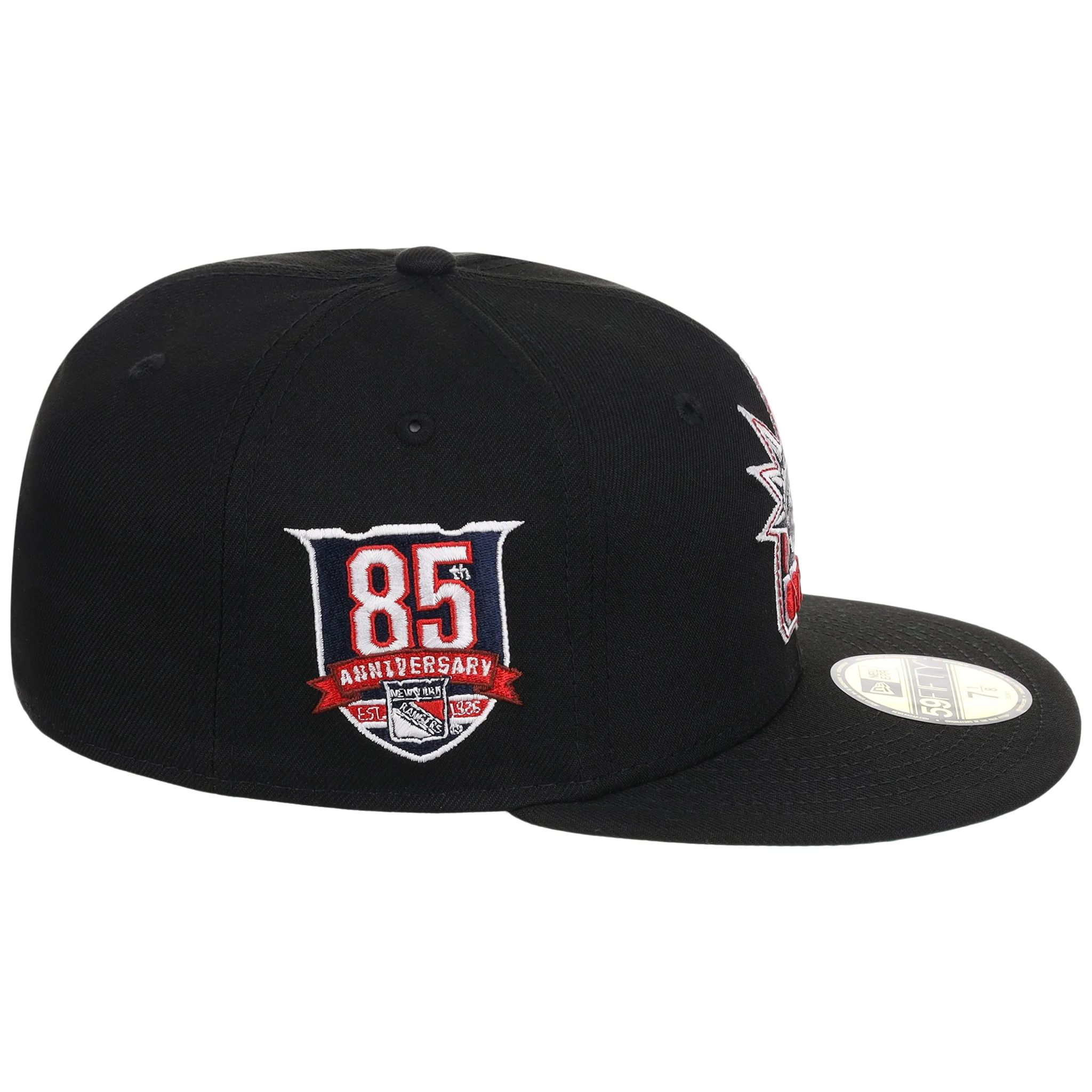 New York Rangers NHL Black Dome New Era 59FIFTY 3 New York Rangers NHL Black Dome New Era 59FIFTY