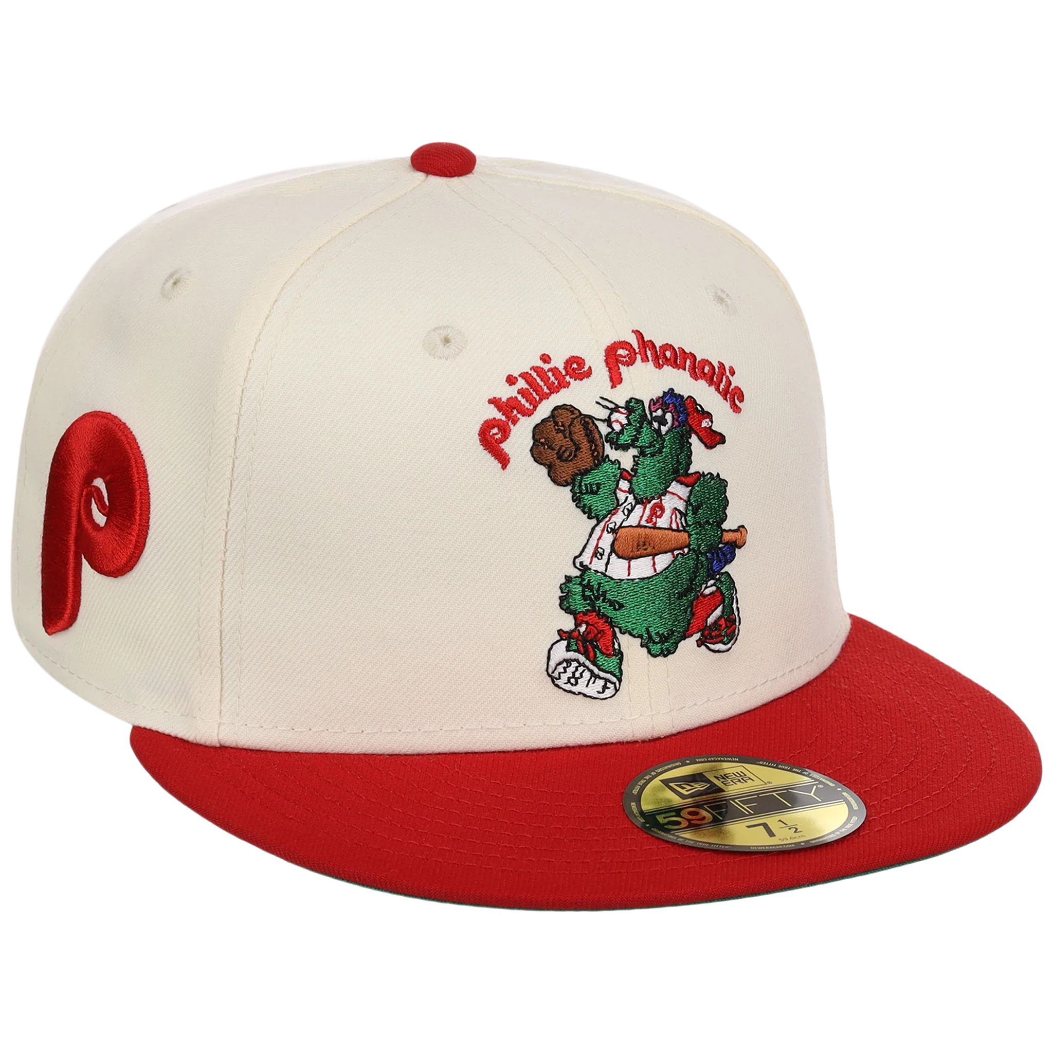 Philadelphia Phillies Philly Crown the City - Fanatic New Era 59FIFTY (Chrome/Red)