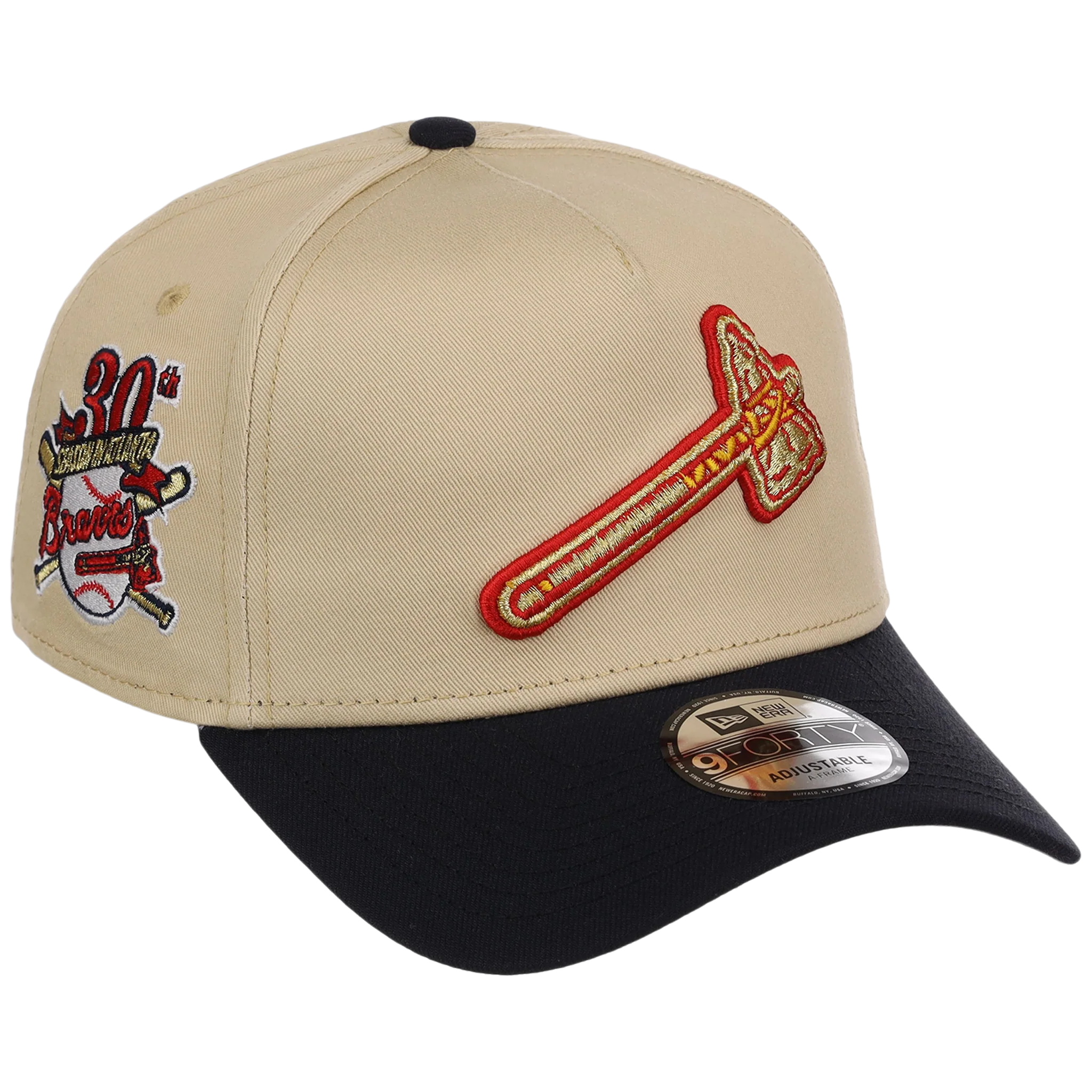 Atlanta Braves MLB Vegas Pop New Era 9FORTY