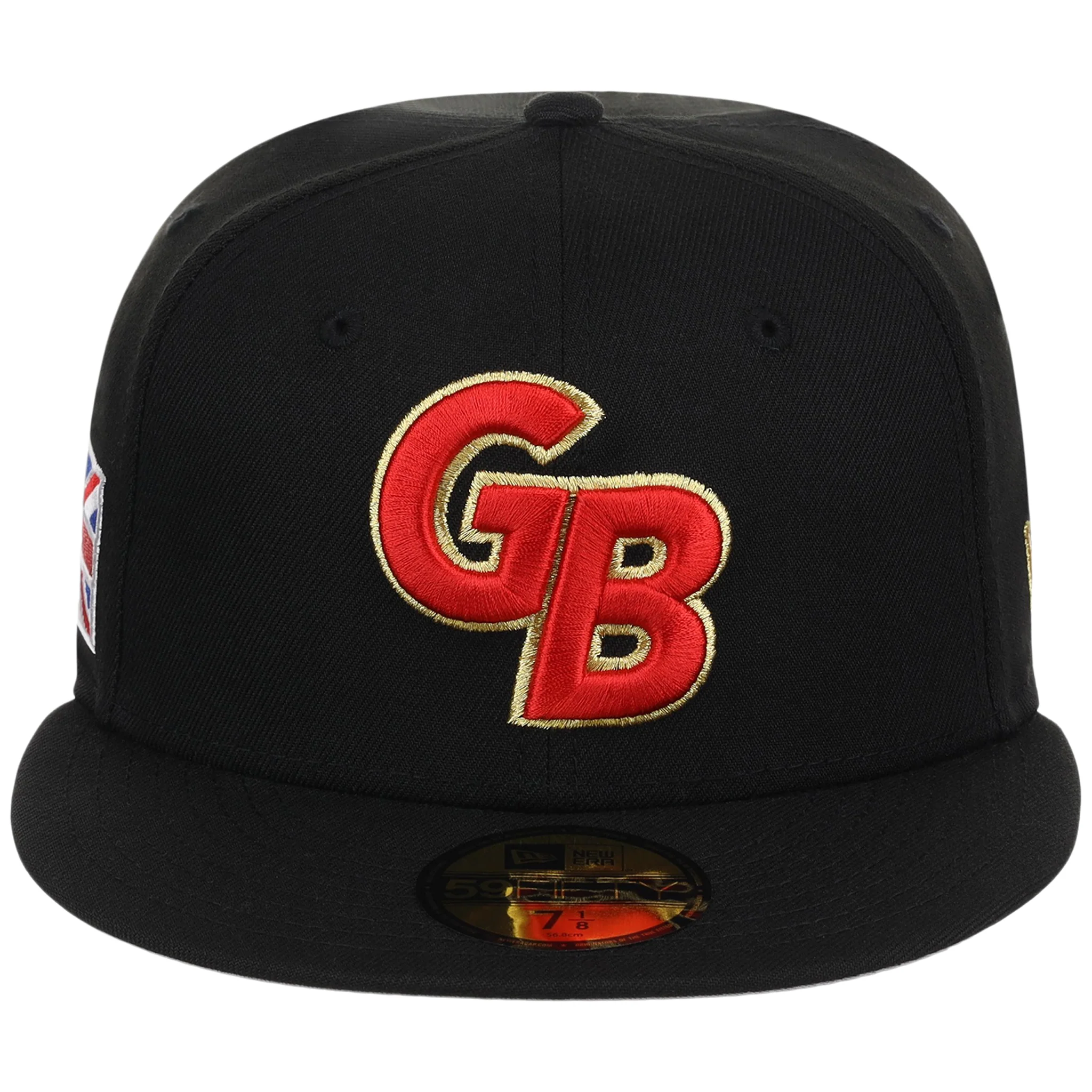 Great Britain World Baseball Classic Touch of Gold New Era 59FIFTY 4 Great Britain World Baseball Classic Touch of Gold New Era 59FIFTY