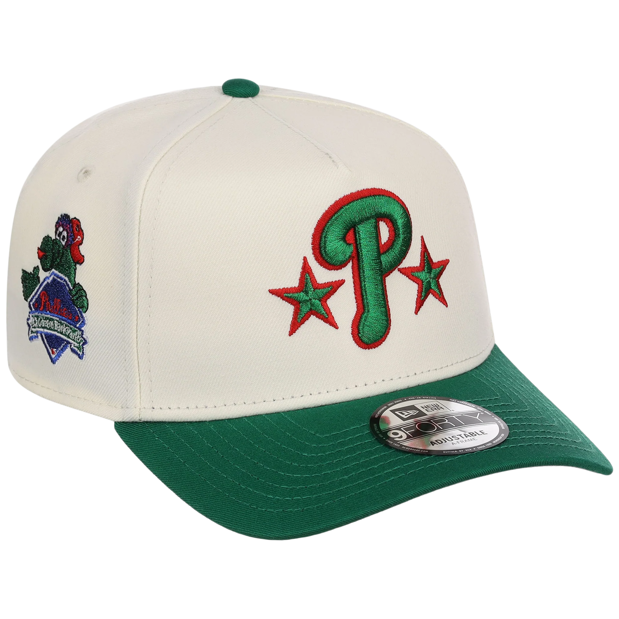 Philadelphia Phillies Philly Crown the City - Fanatic New Era 9FORTY (Chrome/Green)