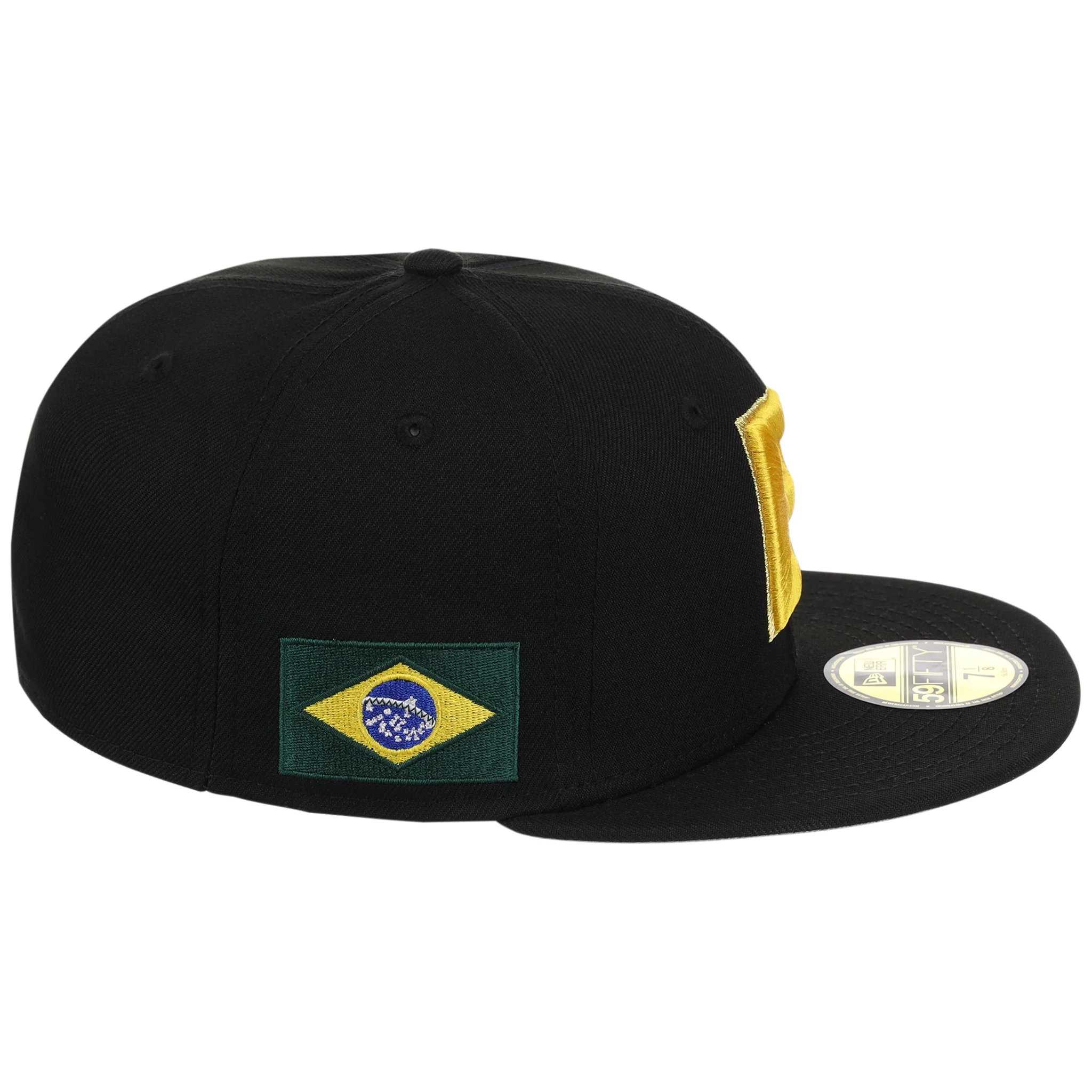 Brazil World Baseball Classic Touch of Gold New Era 59FIFTY 3 Brazil World Baseball Classic Touch of Gold New Era 59FIFTY