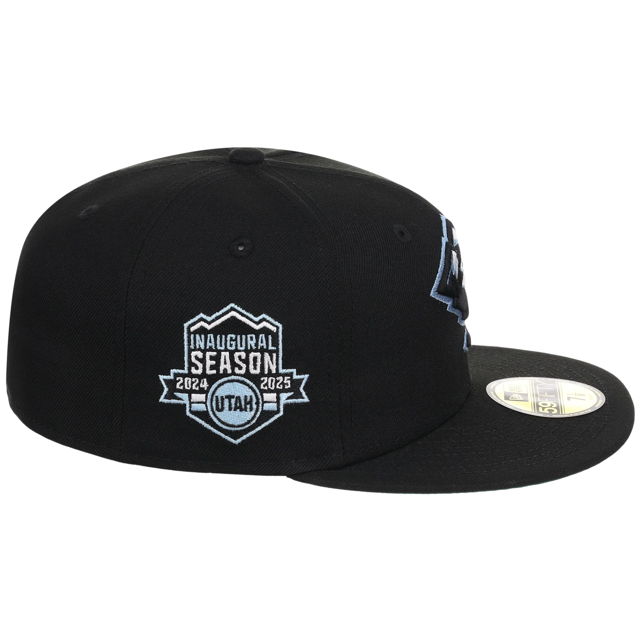 Utah Mammoths NHL Black Dome New Era 59FIFTY 3 Utah Mammoths NHL Black Dome New Era 59FIFTY
