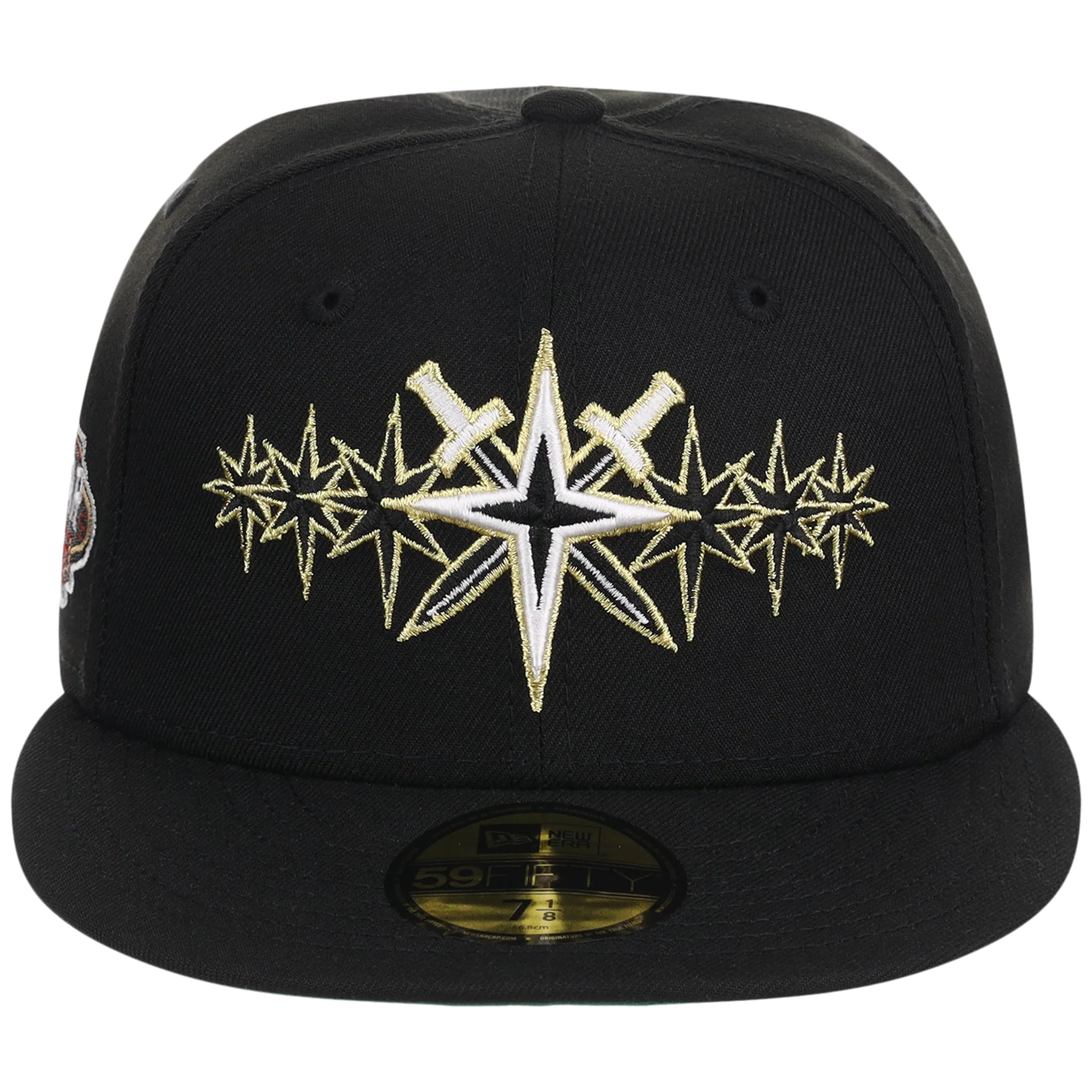 Vegas Golden Knights NHL Black Dome New Era 59FIFTY 5 Vegas Golden Knights NHL Black Dome New Era 59FIFTY