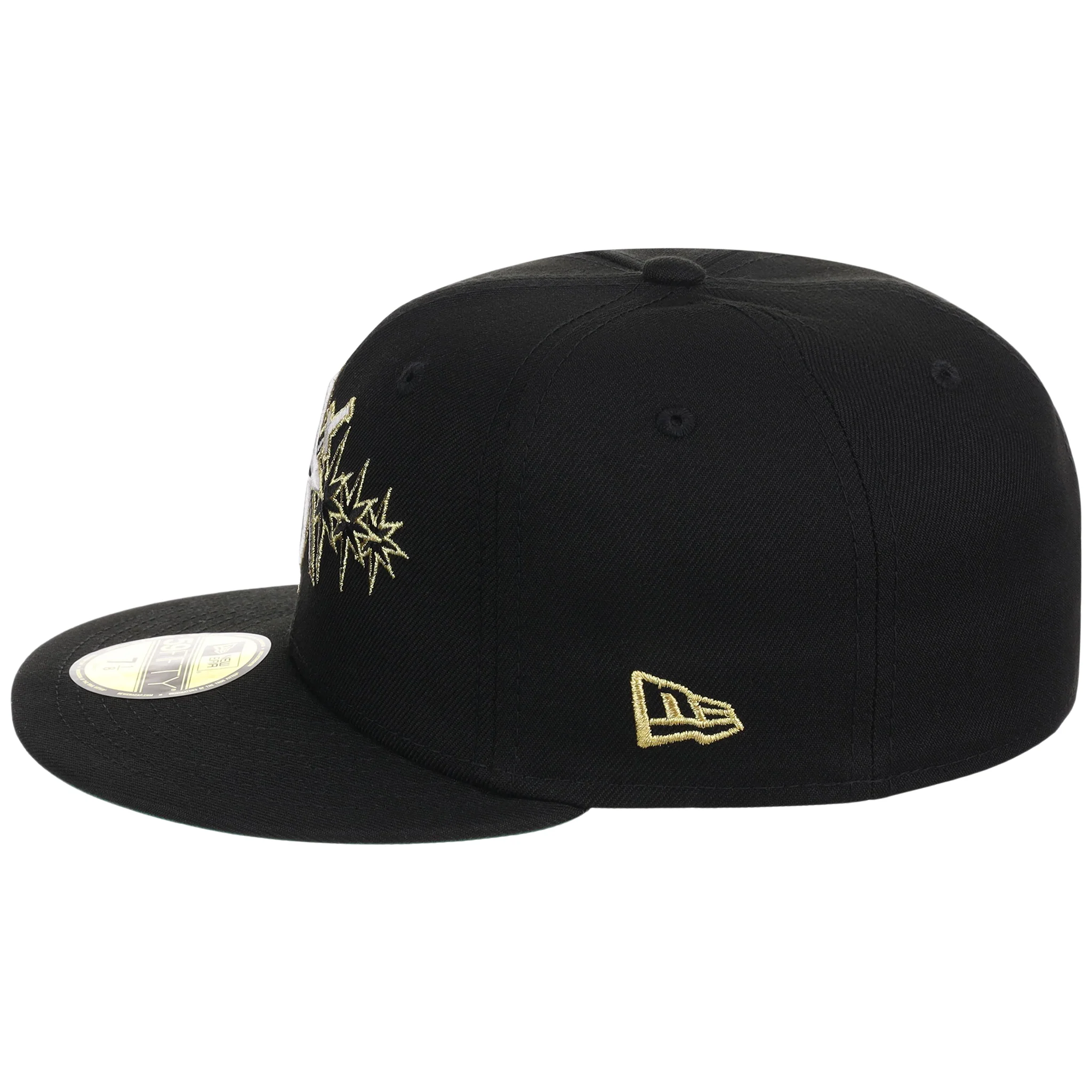Vegas Golden Knights NHL Black Dome New Era 59FIFTY 6 Vegas Golden Knights NHL Black Dome New Era 59FIFTY