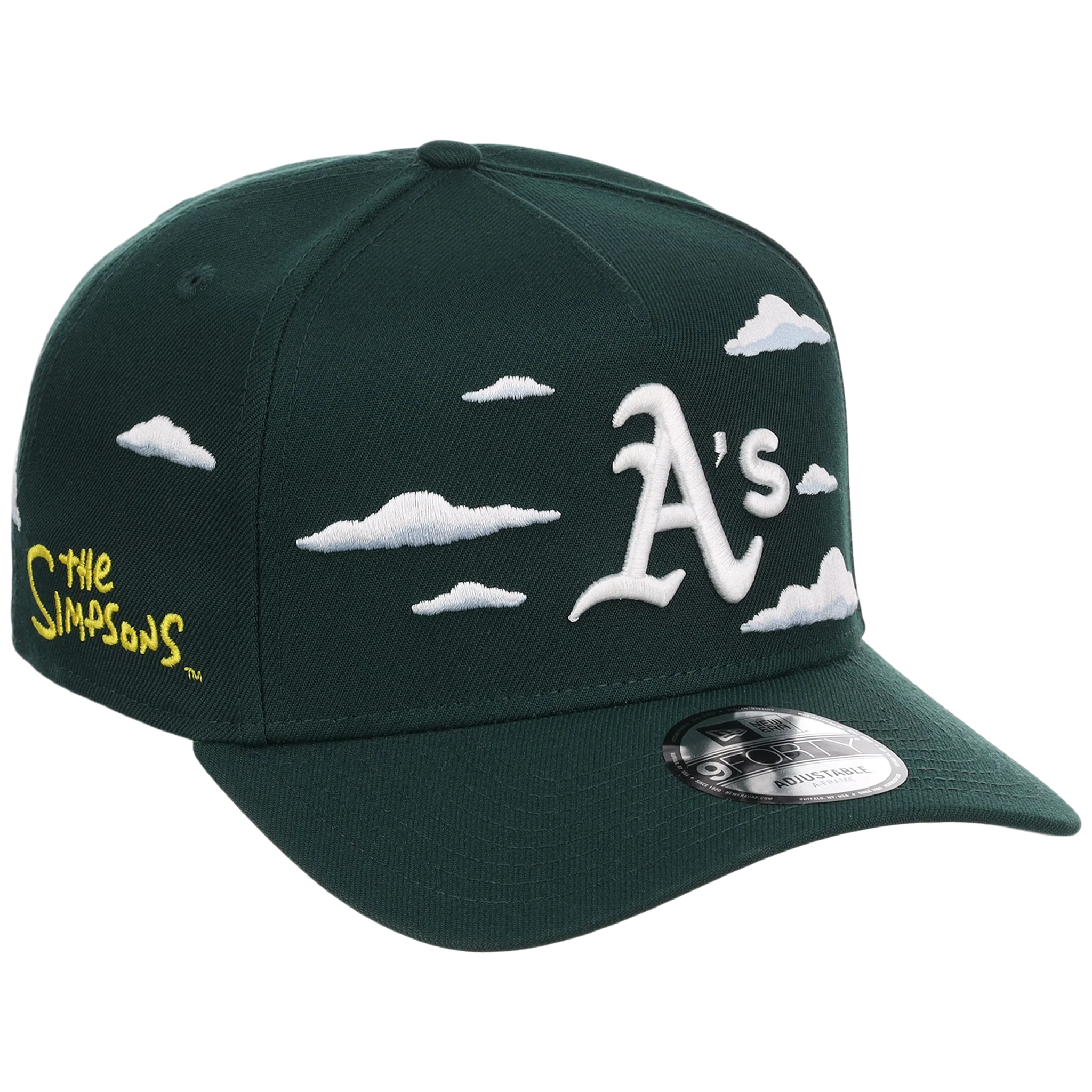 Oakland Athletics MLB Simpsons 'Clouds' New Era 9FORTY
