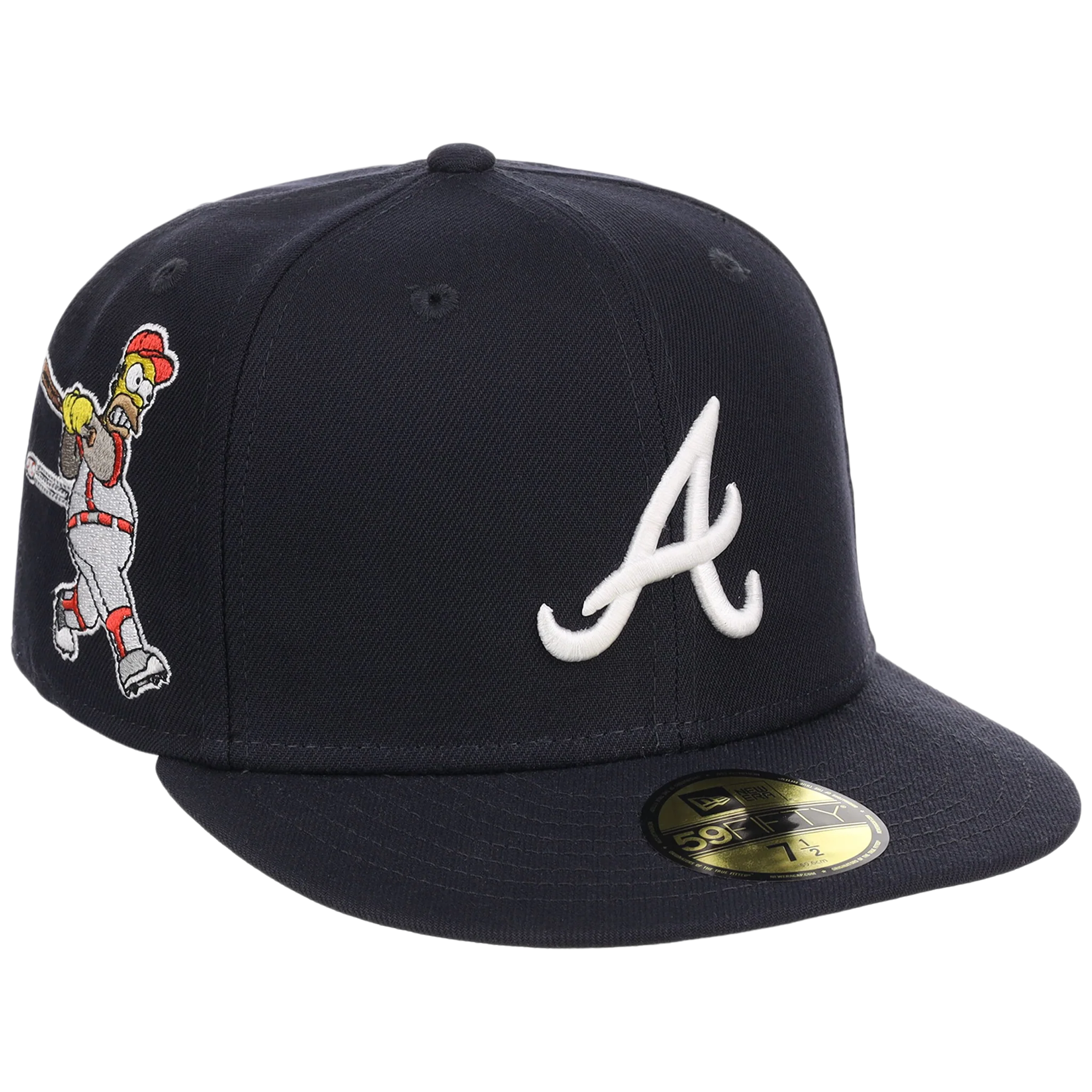 Atlanta Braves MLB Simpsons Homer at the Bat 'Wonderbat' New Era 59FIFTY