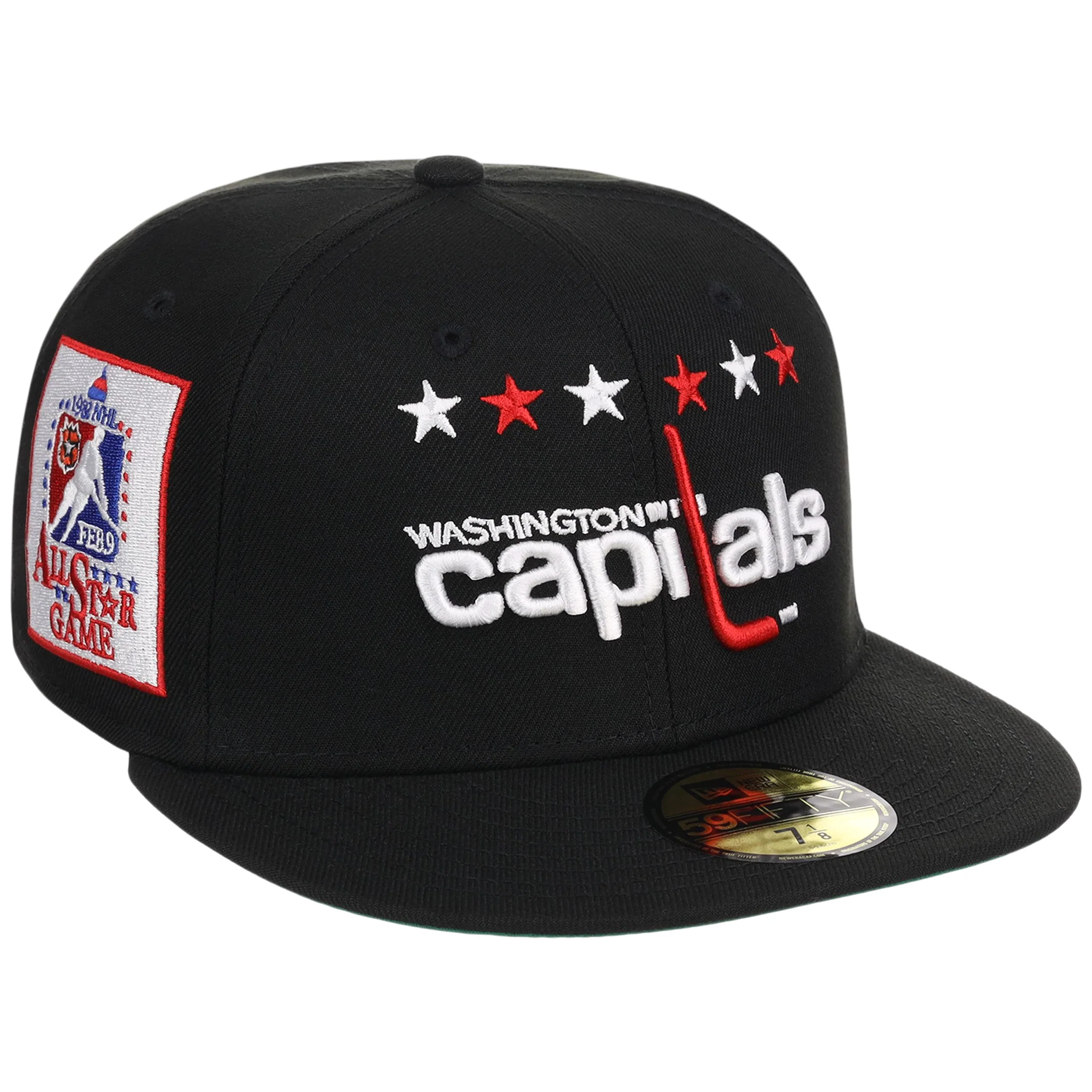 Washington Capitals NHL Black Dome New Era 59FIFTY 1 Washington Capitals NHL Black Dome New Era 59FIFTY