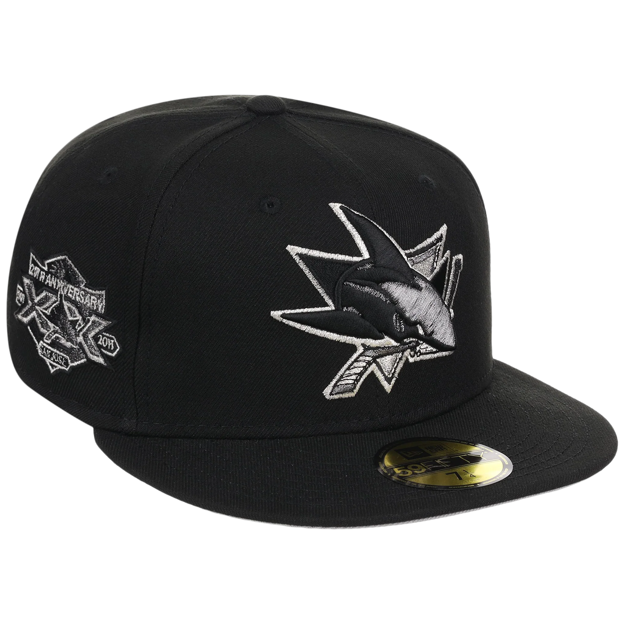 San Jose Sharks NHL Liquid Titanium New Era 59FIFTY