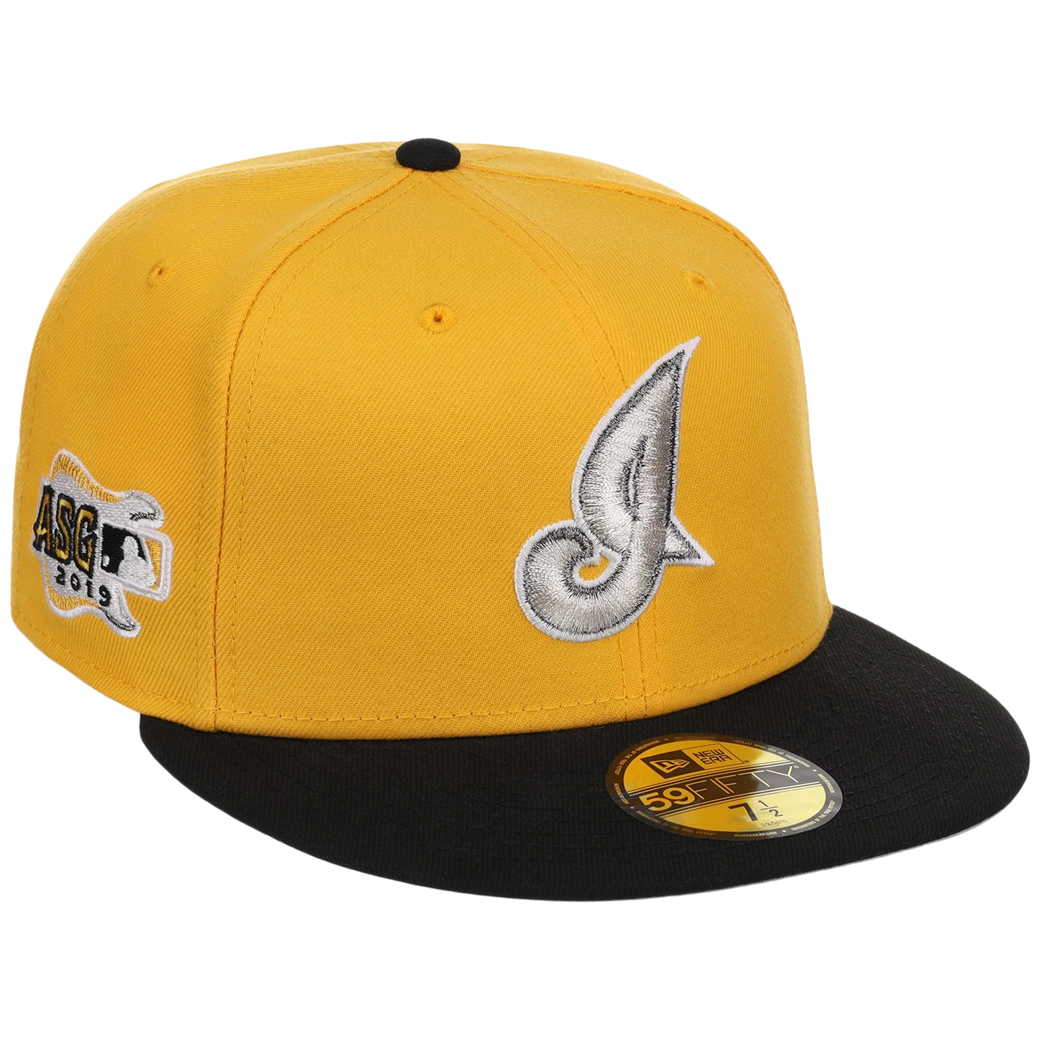 Cleveland Indians The Chamber New Era 59FIFTY - Golden Yellow/Black