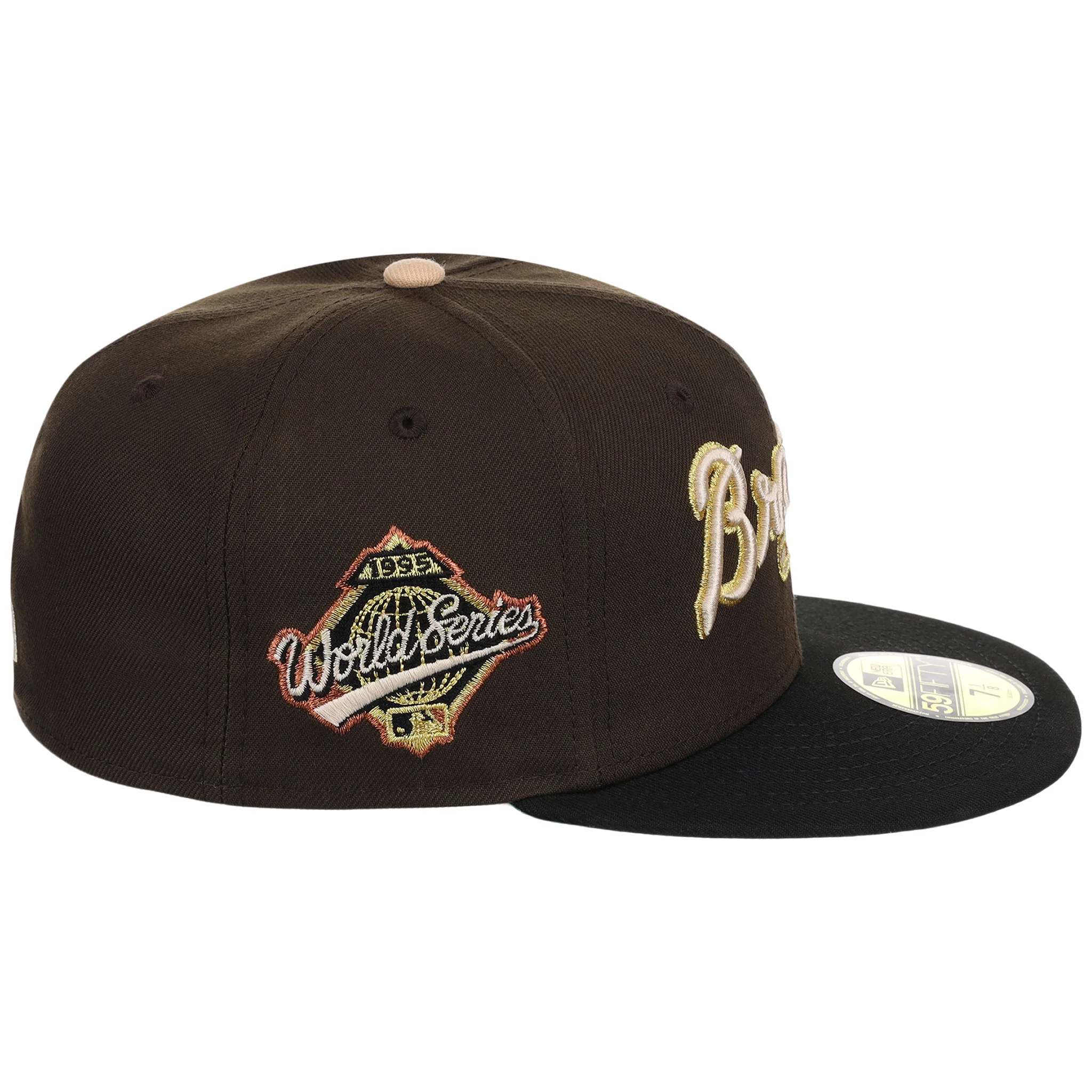 Atlanta Braves High Frequency Funk New Era 59FIFTY Walnut/Black 3 Atlanta Braves High Frequency Funk New Era 59FIFTY Walnut/Black