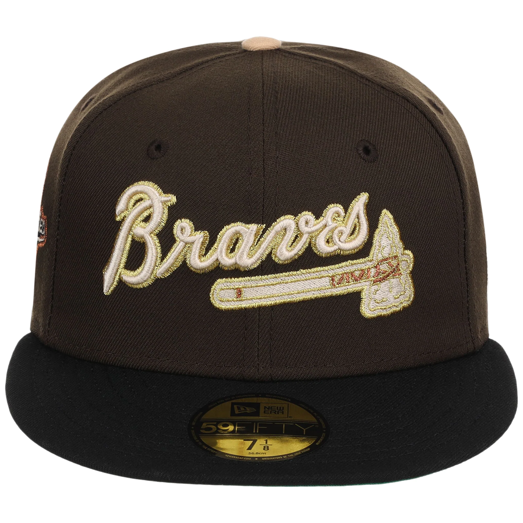Atlanta Braves High Frequency Funk New Era 59FIFTY Walnut/Black 5 Atlanta Braves High Frequency Funk New Era 59FIFTY Walnut/Black