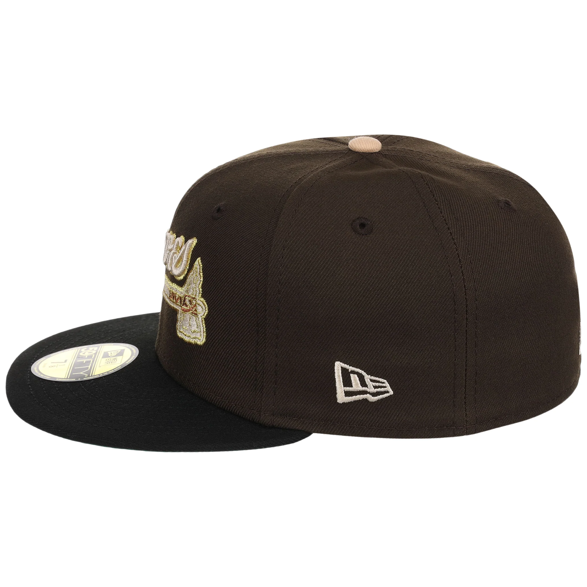 Atlanta Braves High Frequency Funk New Era 59FIFTY Walnut/Black 6 Atlanta Braves High Frequency Funk New Era 59FIFTY Walnut/Black