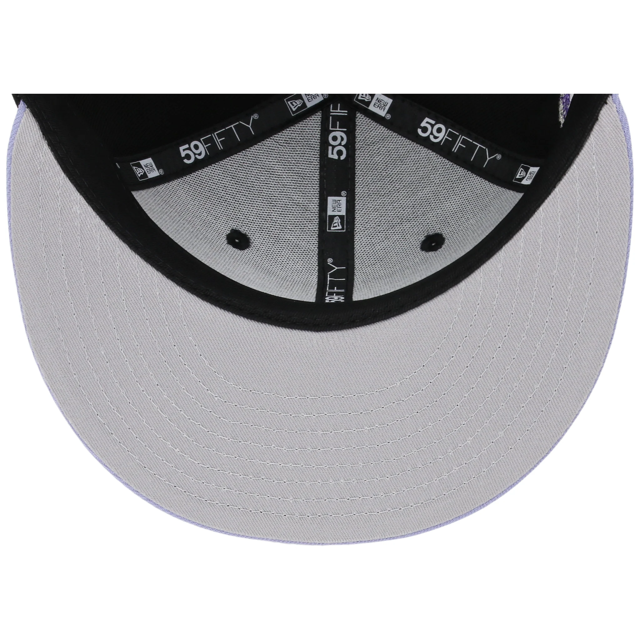 Atlanta Braves High Frequency Funk New Era 59FIFTY Black/Lavender 2 Atlanta Braves High Frequency Funk New Era 59FIFTY Black/Lavender