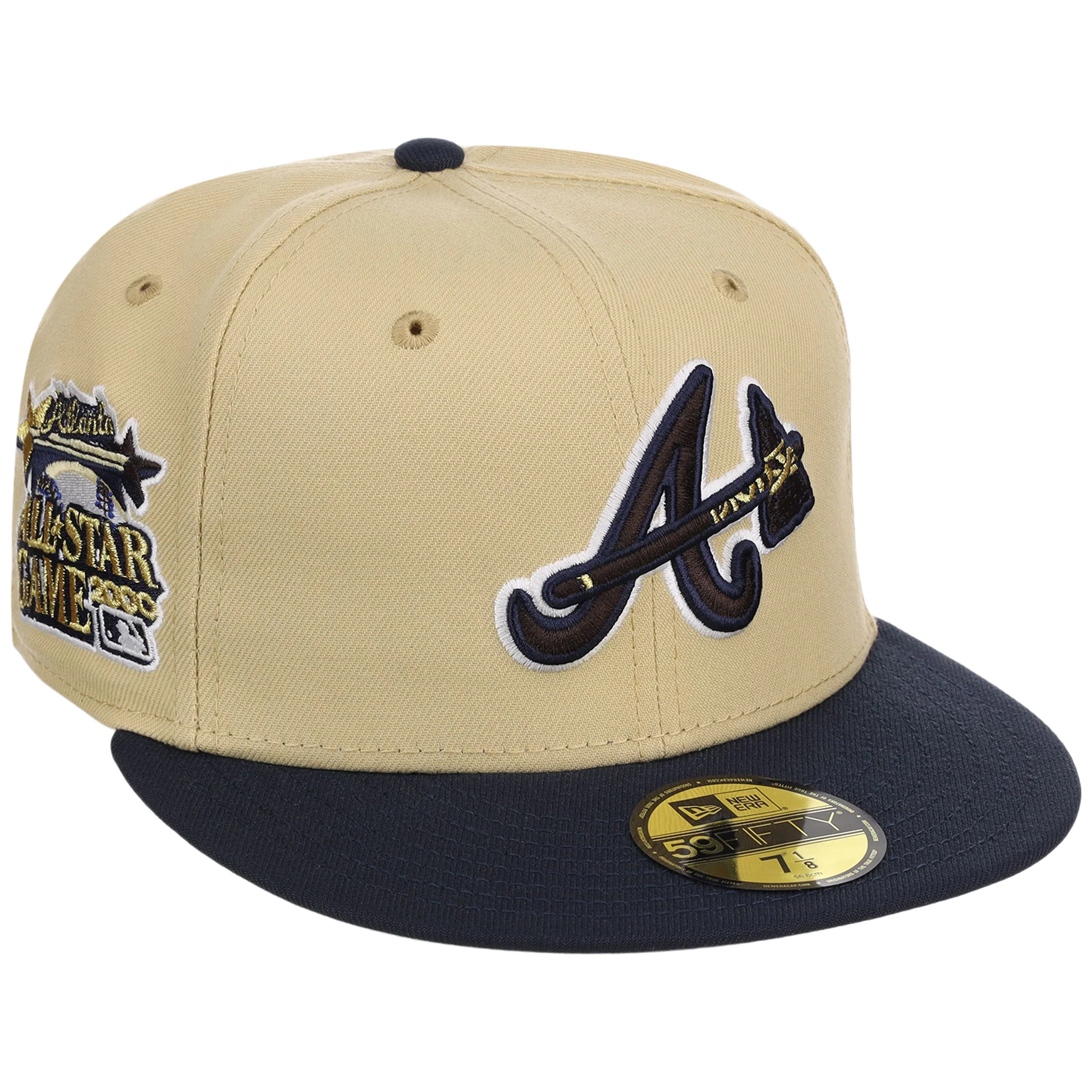 Atlanta Braves High Frequency Funk New Era 59FIFTY Vegas Gold/Navy 1 Atlanta Braves High Frequency Funk New Era 59FIFTY Vegas Gold/Navy