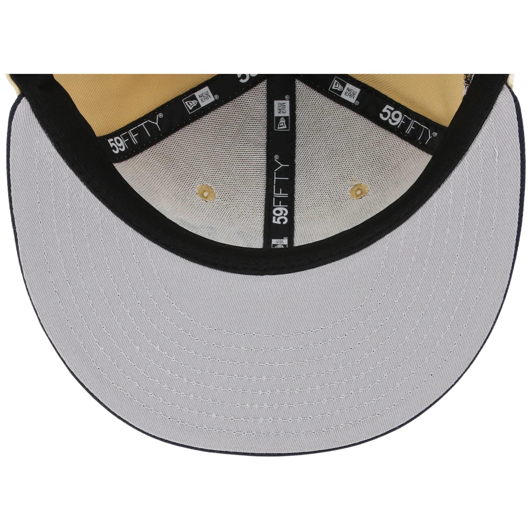 Atlanta Braves High Frequency Funk New Era 59FIFTY Vegas Gold/Navy 2 Atlanta Braves High Frequency Funk New Era 59FIFTY Vegas Gold/Navy