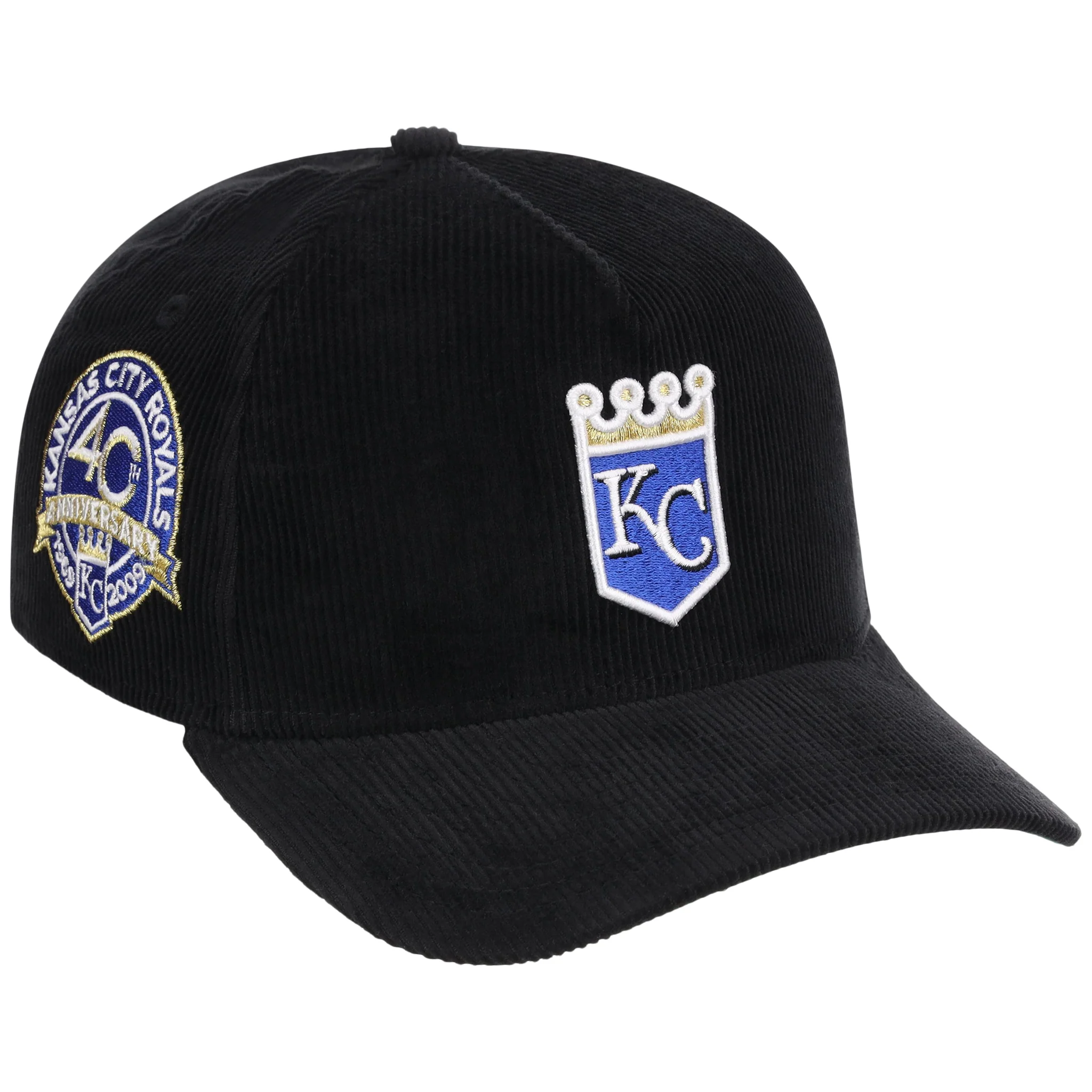 Kansas City Royals MLB Black Cord New Era 9FORTY