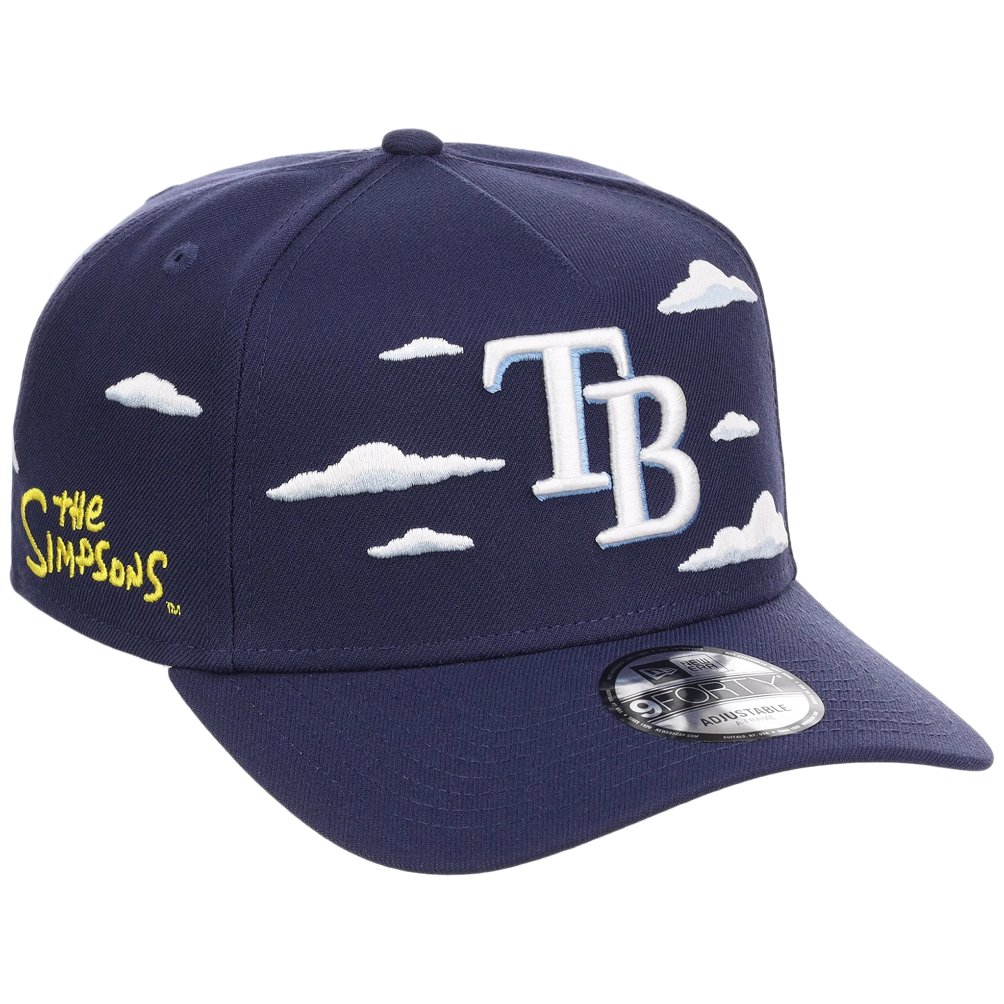 Tampa Bay Rays MLB Simpsons 'Clouds' New Era 9FORTY