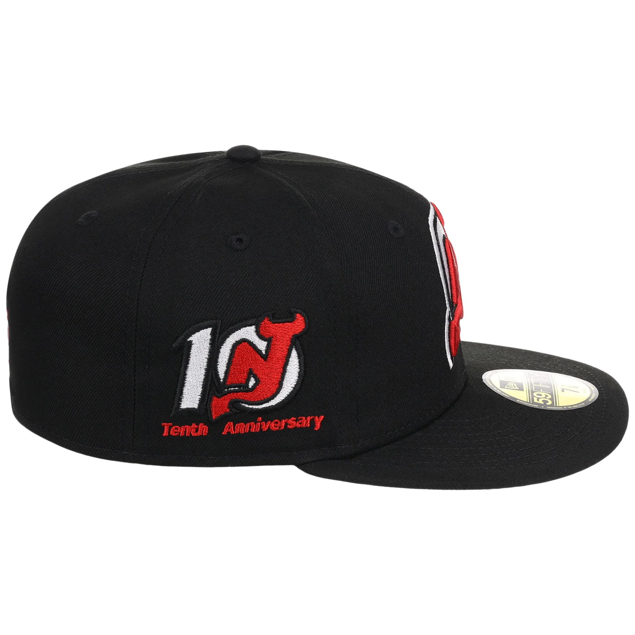 New Jersey Devils NHL Black Dome New Era 59FIFTY 3 New Jersey Devils NHL Black Dome New Era 59FIFTY