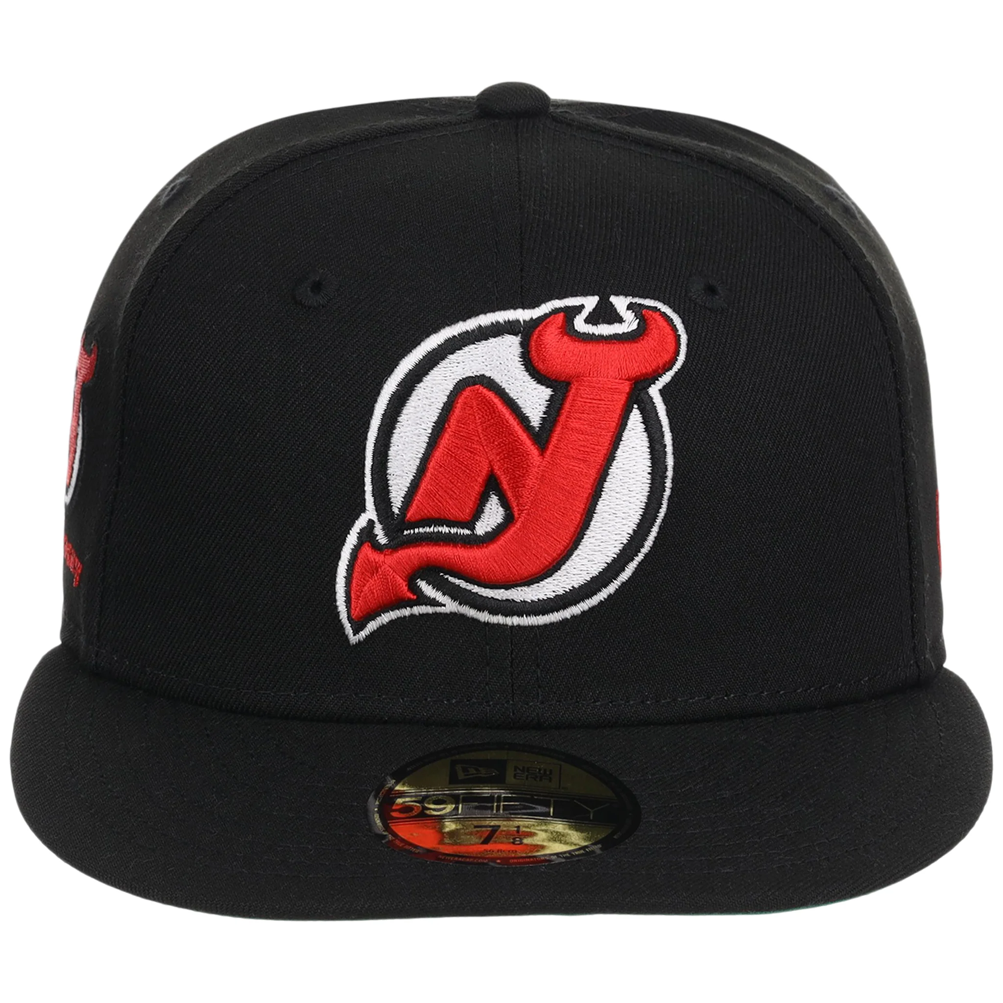 New Jersey Devils NHL Black Dome New Era 59FIFTY 5 New Jersey Devils NHL Black Dome New Era 59FIFTY