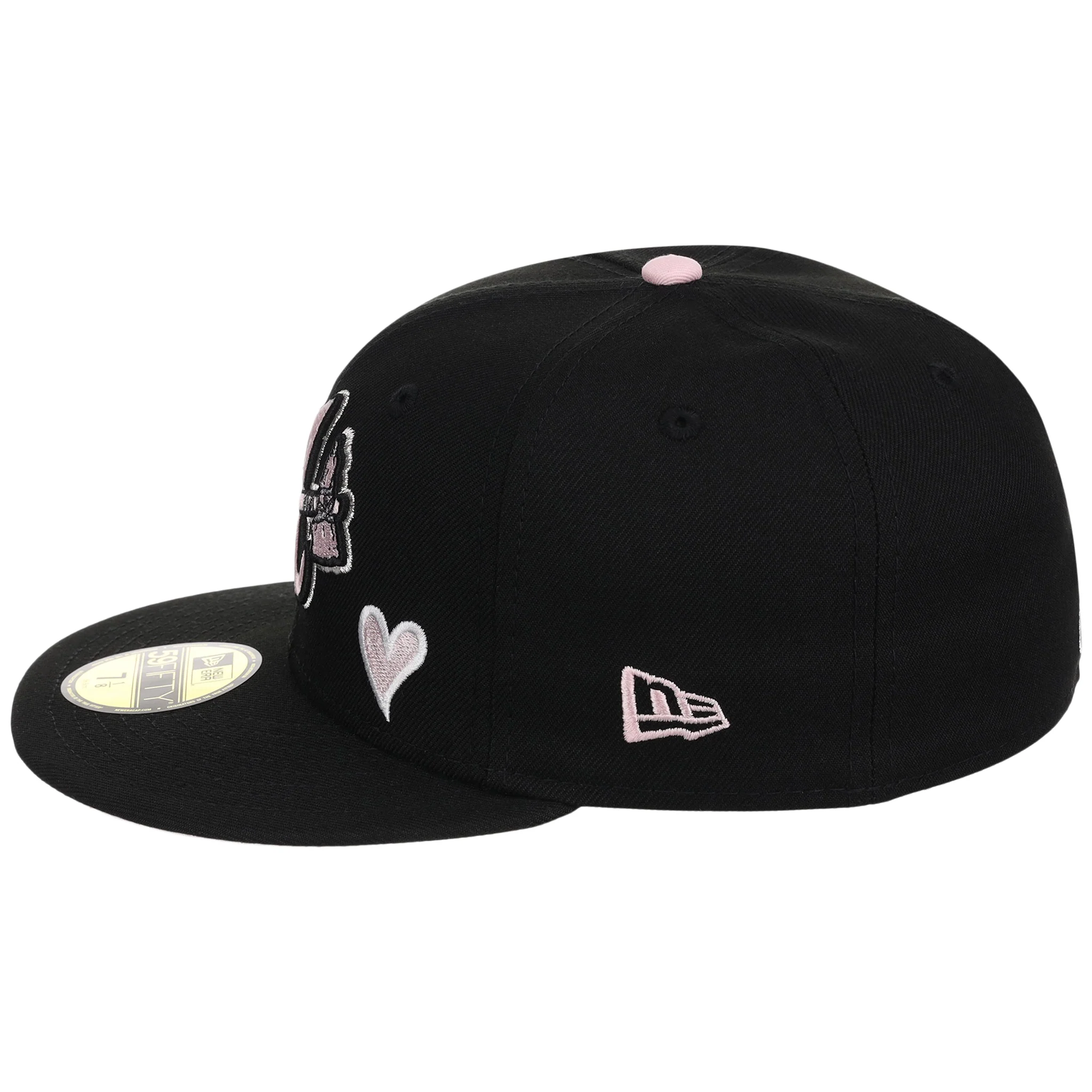 Atlanta Braves High Frequency Funk New Era 59FIFTY Black/Pink 6 Atlanta Braves High Frequency Funk New Era 59FIFTY Black/Pink