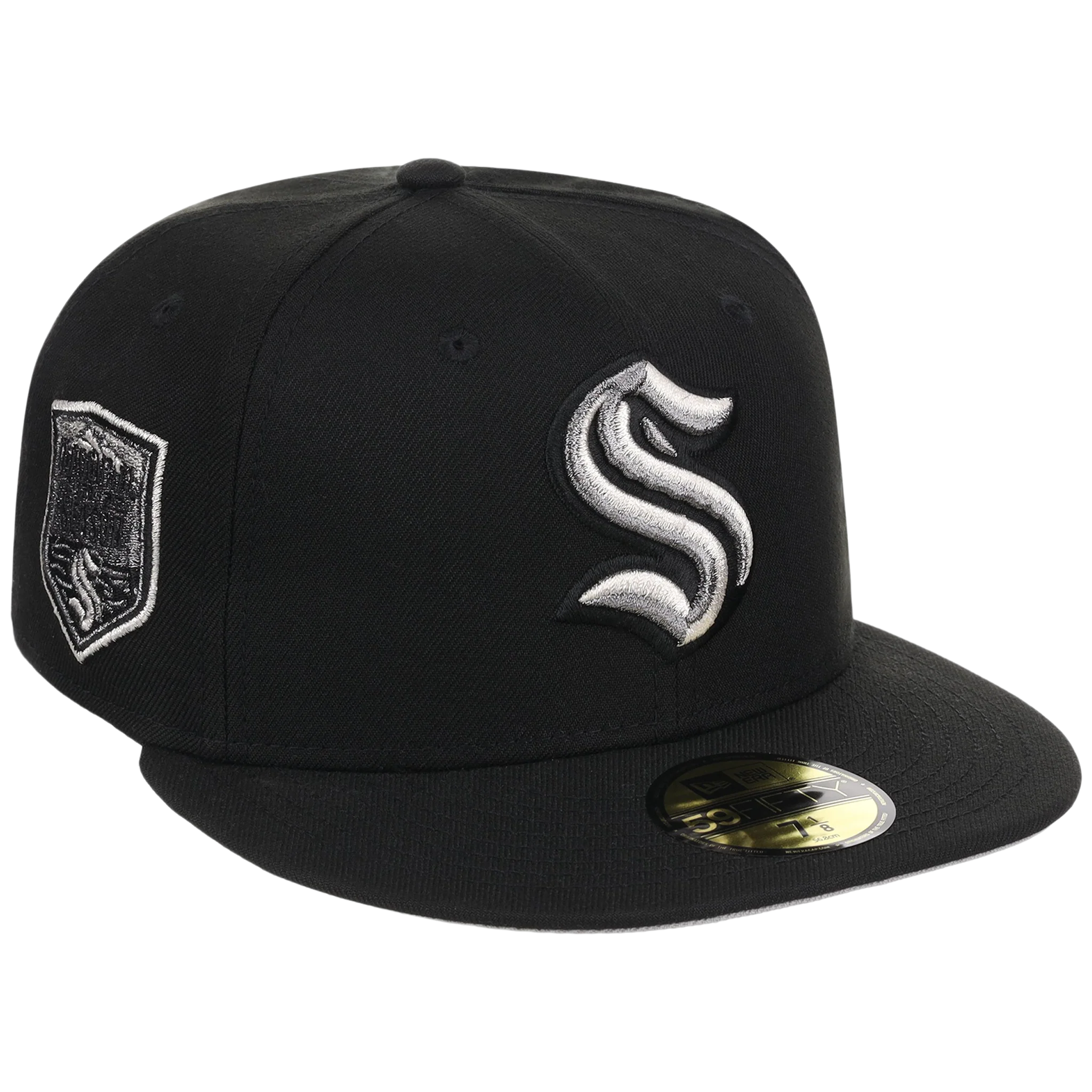 Seattle Kraken NHL Liquid Titanium New Era 59FIFTY