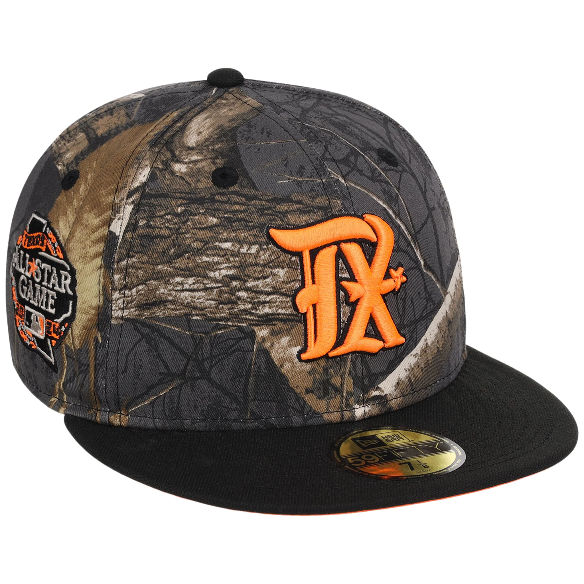 Texas Rangers MLB Black Realtree 'Flame' New Era 59FIFTY 1 Texas Rangers MLB Black Realtree 'Flame' New Era 59FIFTY