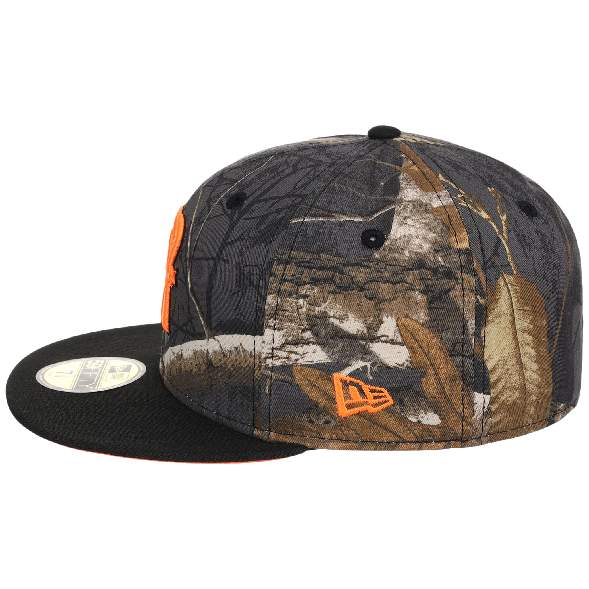 Texas Rangers MLB Black Realtree 'Flame' New Era 59FIFTY 6 Texas Rangers MLB Black Realtree 'Flame' New Era 59FIFTY