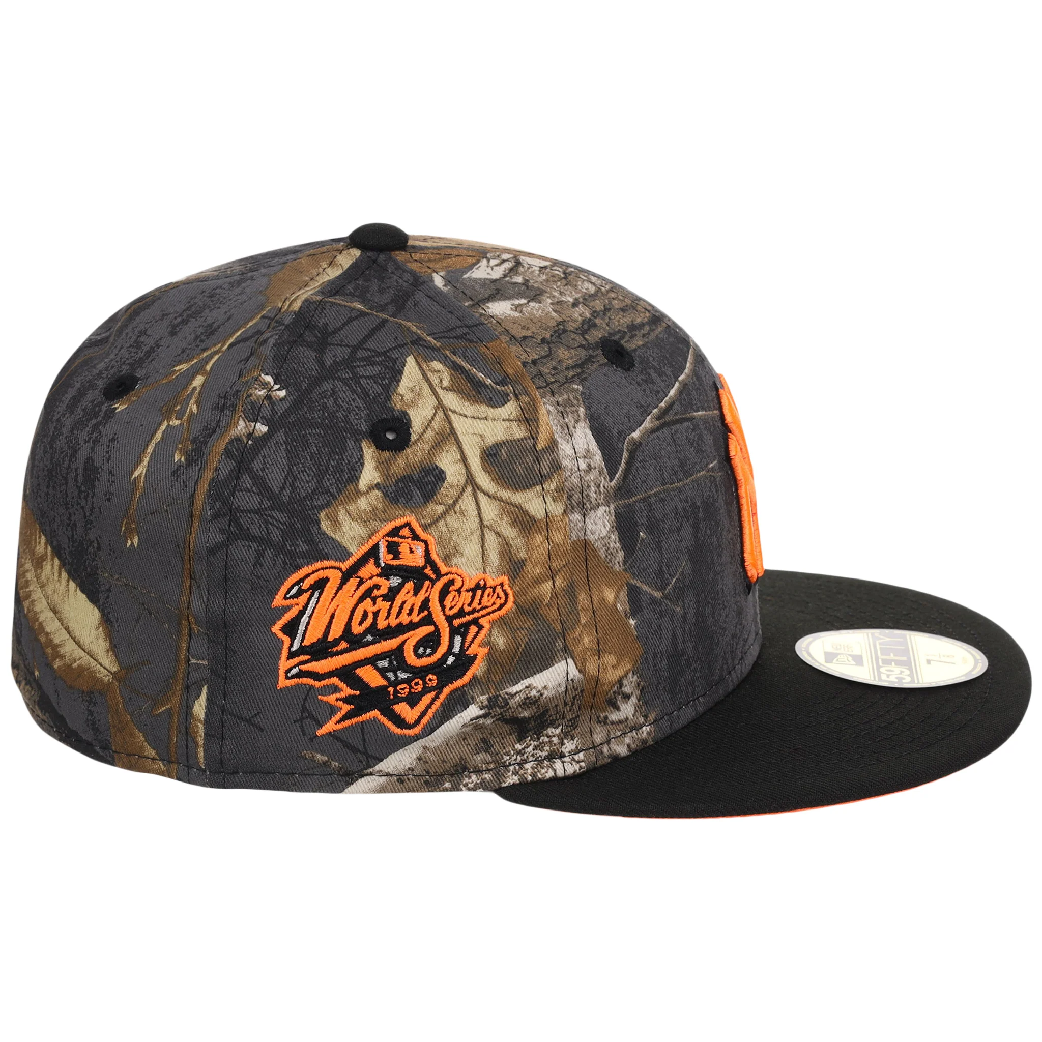 New York Yankees MLB Black Realtree 'Flame' New Era 59FIFTY 3 New York Yankees MLB Black Realtree 'Flame' New Era 59FIFTY