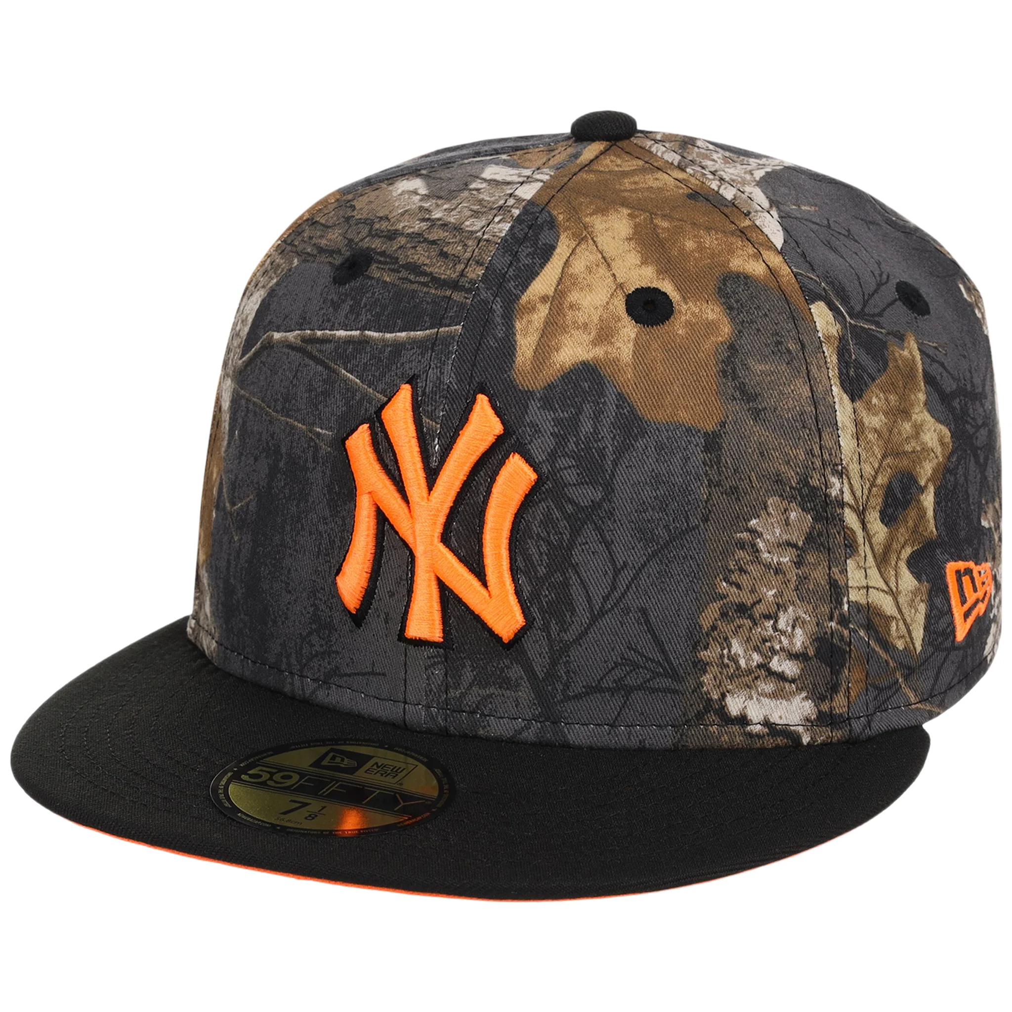 New York Yankees MLB Black Realtree 'Flame' New Era 59FIFTY 4 New York Yankees MLB Black Realtree 'Flame' New Era 59FIFTY