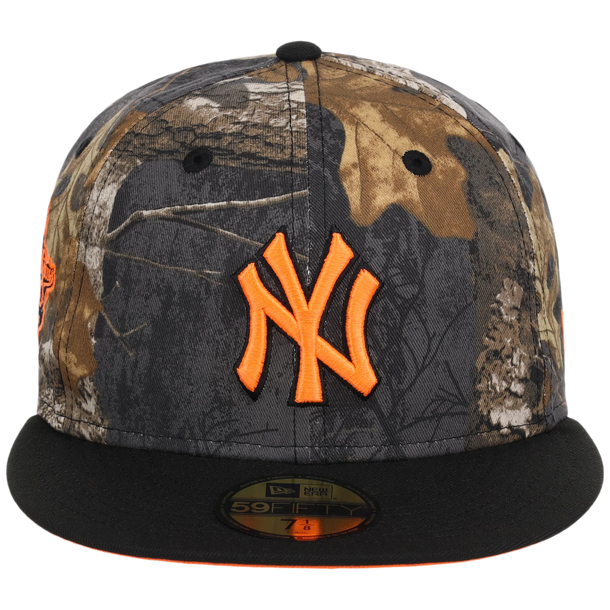 New York Yankees MLB Black Realtree 'Flame' New Era 59FIFTY 5 New York Yankees MLB Black Realtree 'Flame' New Era 59FIFTY