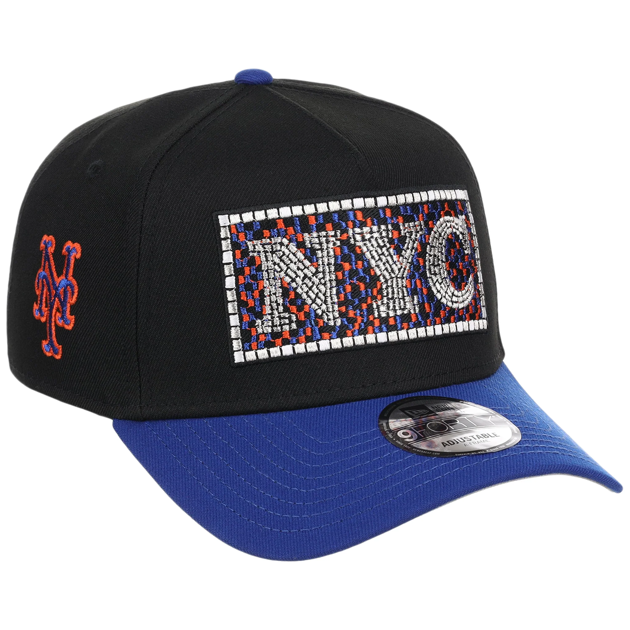 New York Mets - New York Crown the City - Subway Tile New Era 9FORTY - Black/Royal
