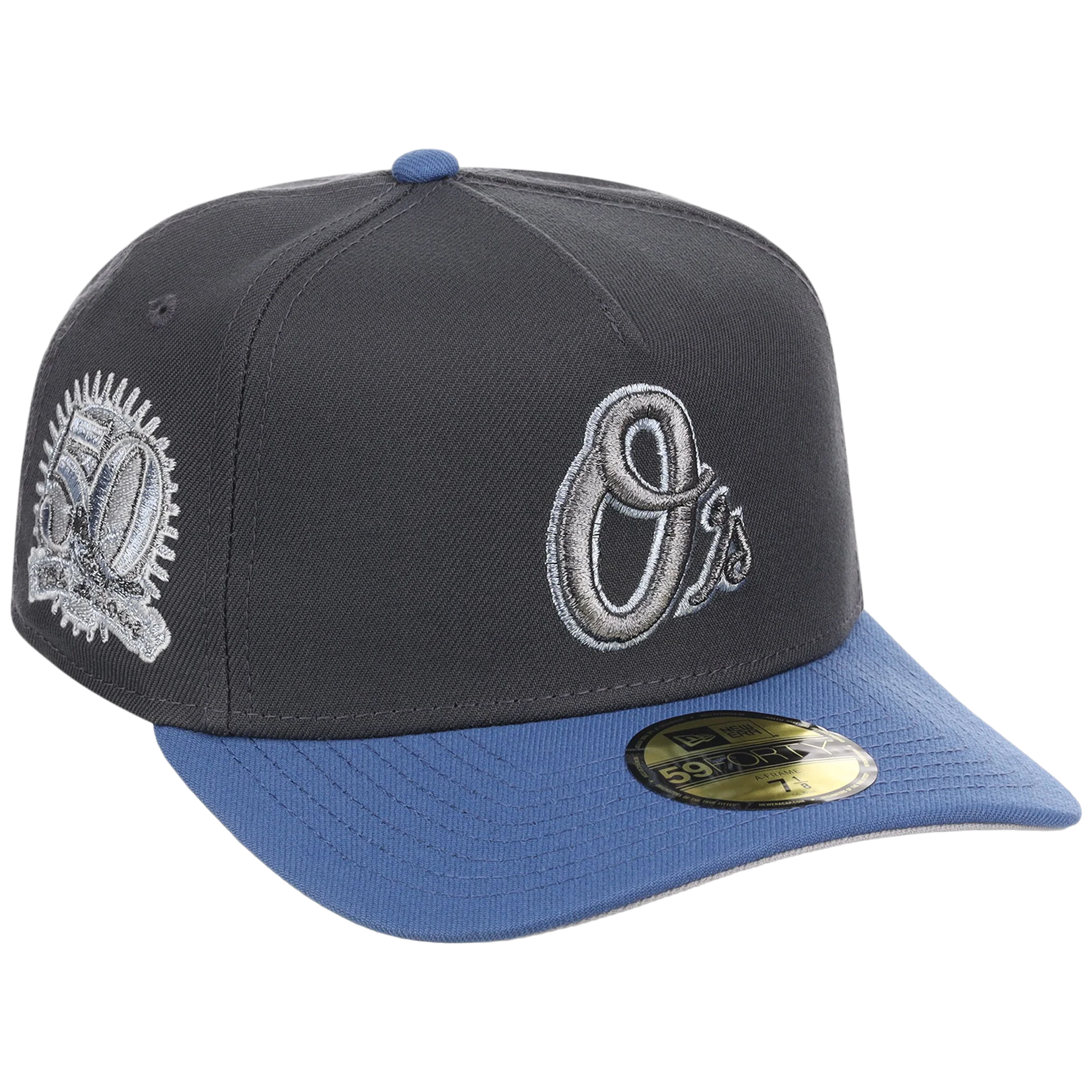 Baltimore Orioles MLB Indigo Steel New Era 59FORTY