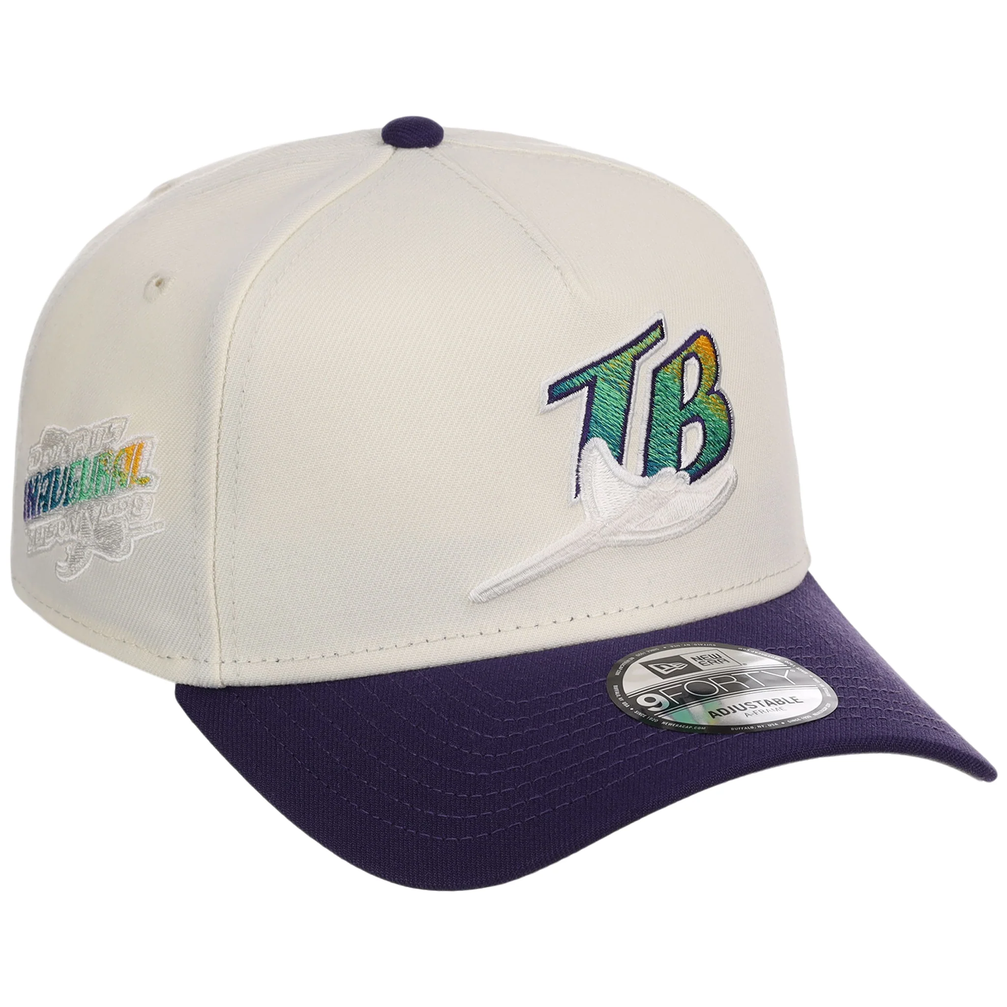 Tampa Bay Rays MLB Chrome Pop New Era 9FORTY 1 Tampa Bay Rays MLB Chrome Pop New Era 9FORTY