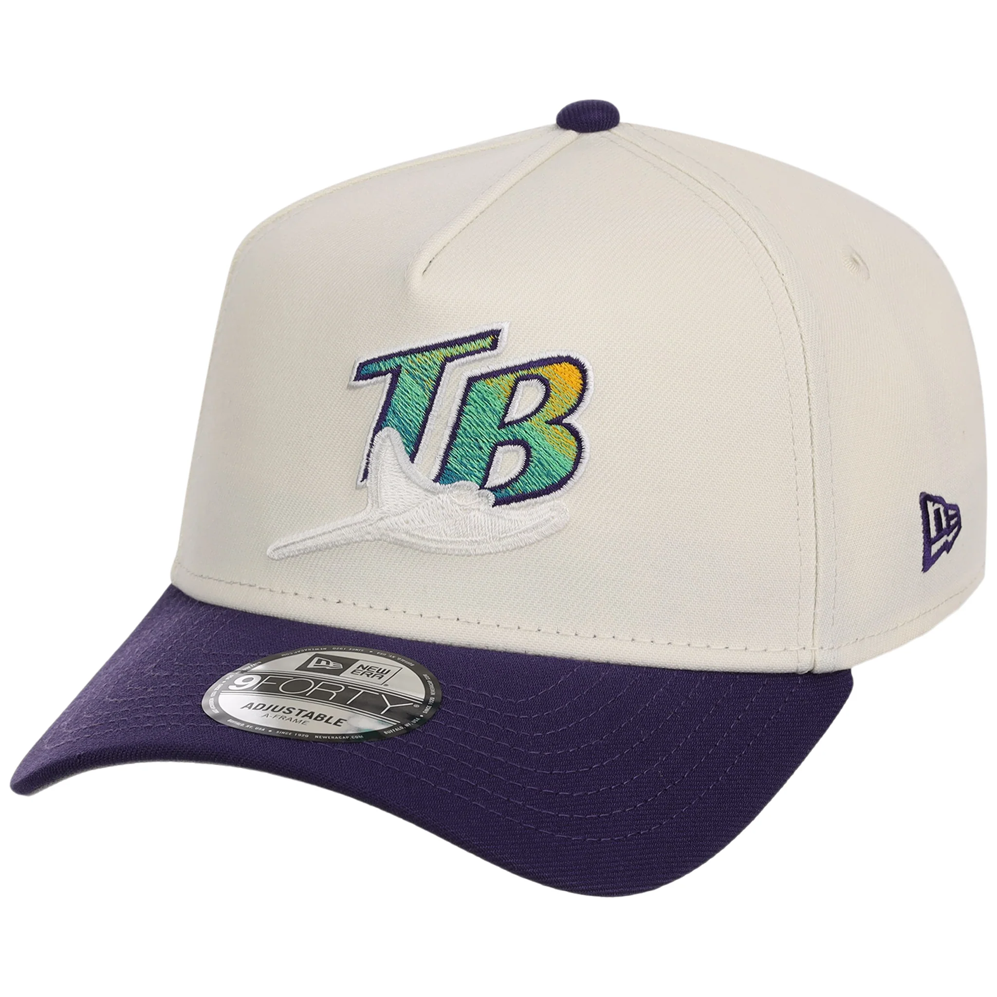 Tampa Bay Rays MLB Chrome Pop New Era 9FORTY 4 Tampa Bay Rays MLB Chrome Pop New Era 9FORTY