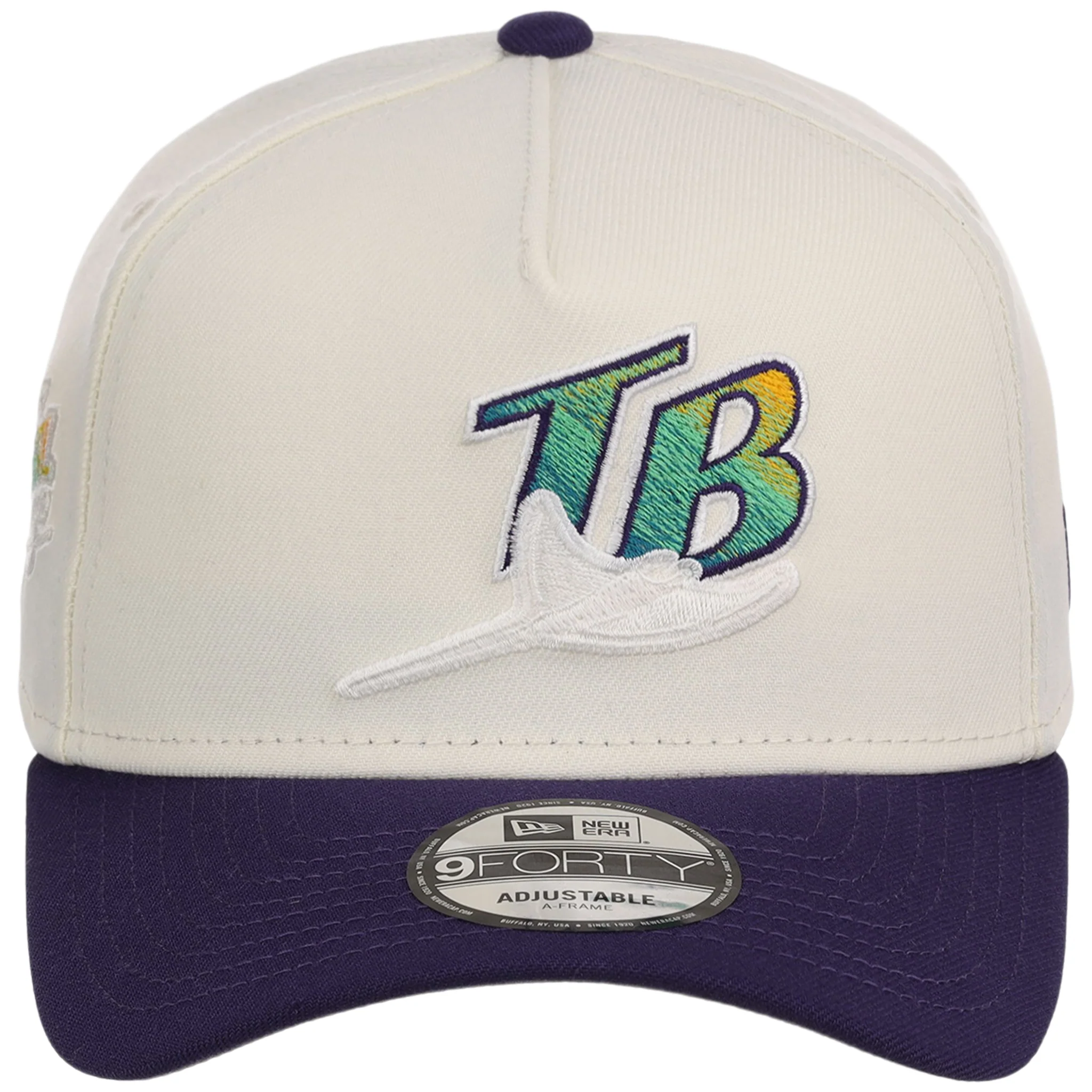 Tampa Bay Rays MLB Chrome Pop New Era 9FORTY 5 Tampa Bay Rays MLB Chrome Pop New Era 9FORTY