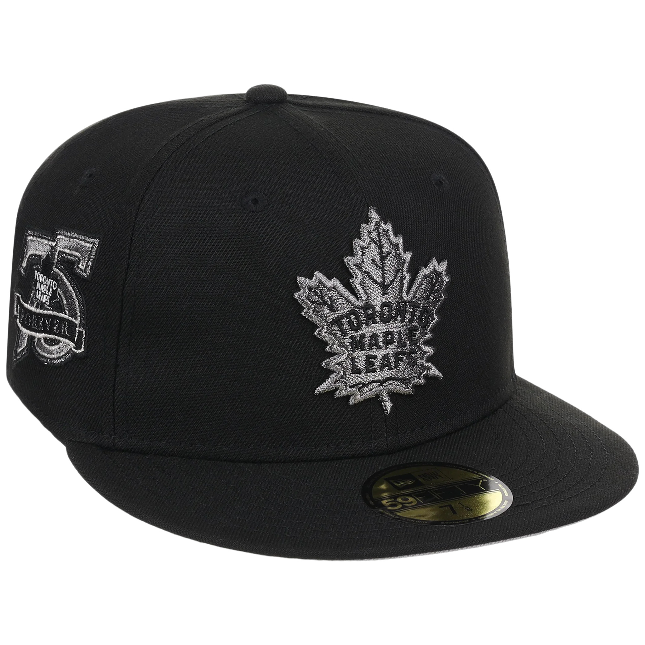 Toronto Maple Leafs NHL Liquid Titanium New Era 59FIFTY